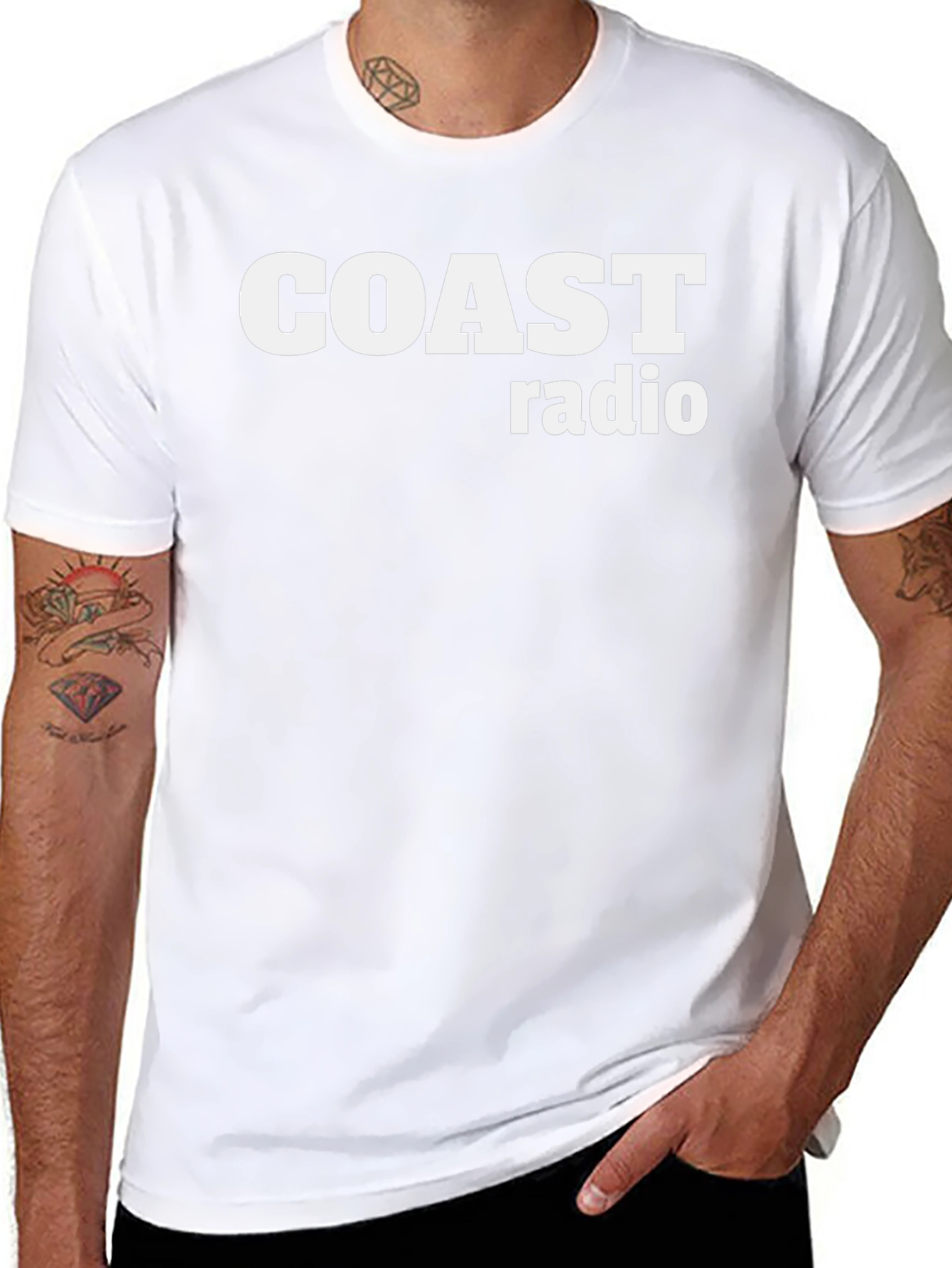 Coast Radio Black T-Shirt
