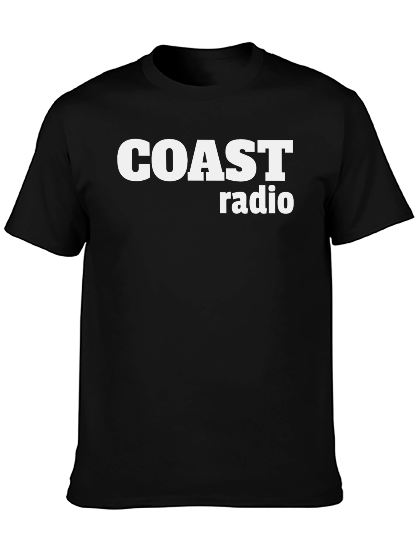 Coast Radio Black T-Shirt