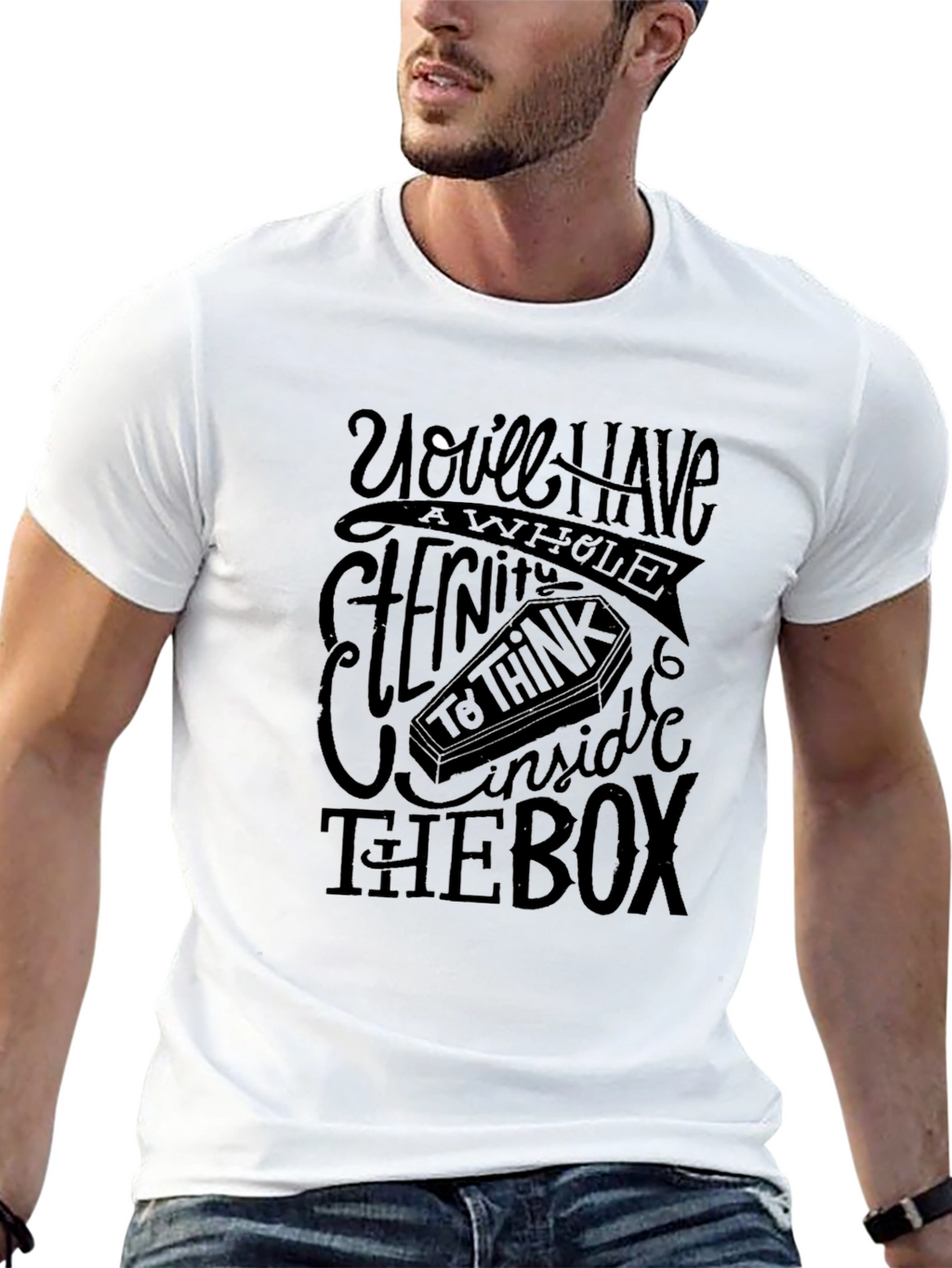 Eternity Box Graphic Tee - Black T-Shirt