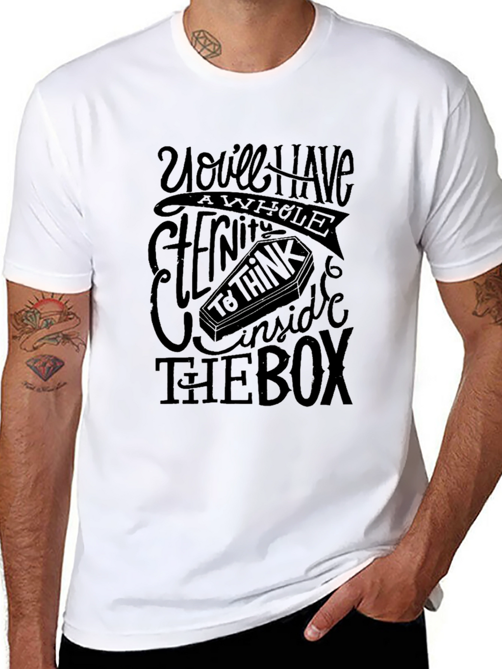 Eternity Box Graphic Tee - Black T-Shirt
