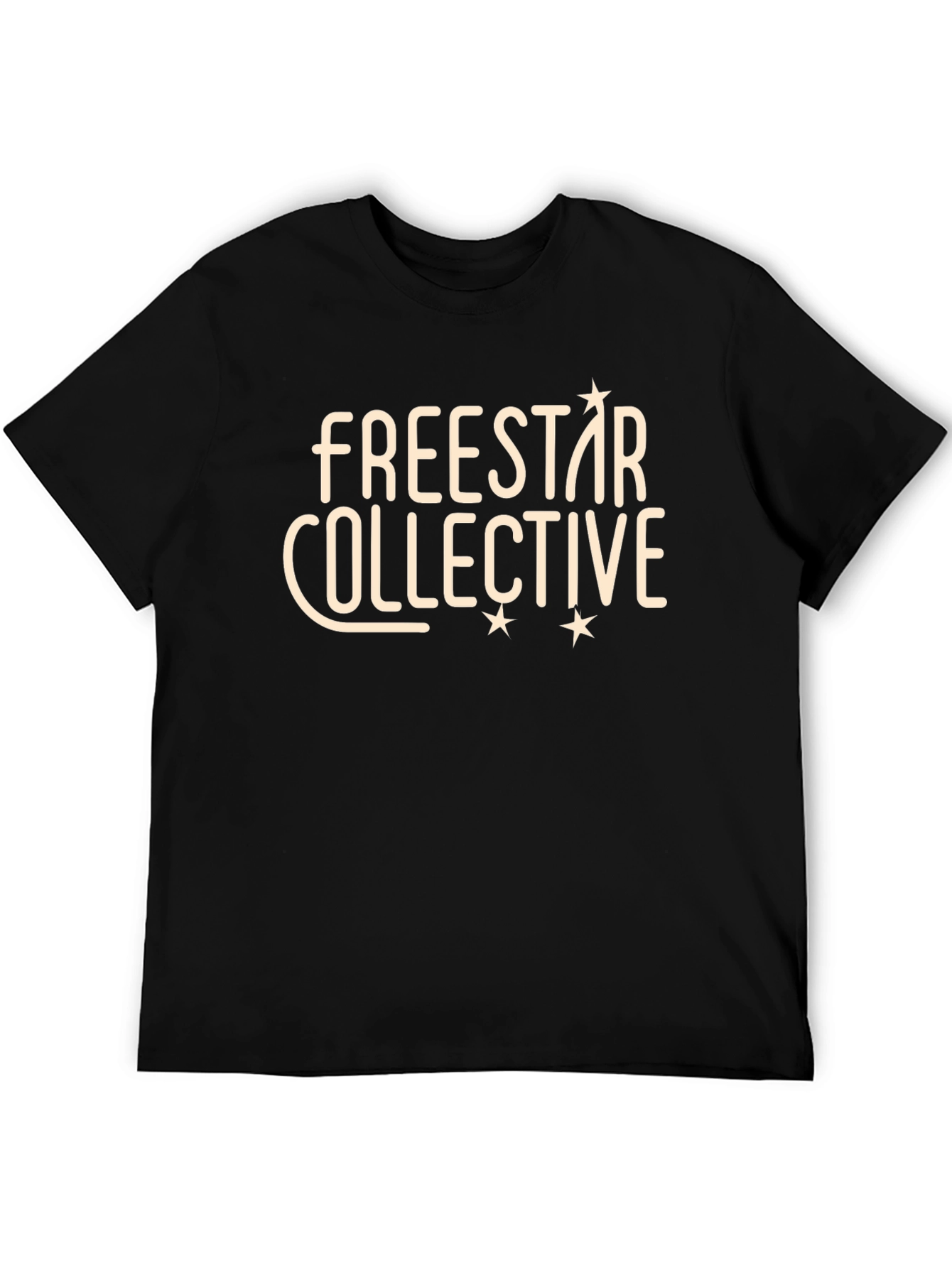 Freestar Collective Graphic Tee - Black