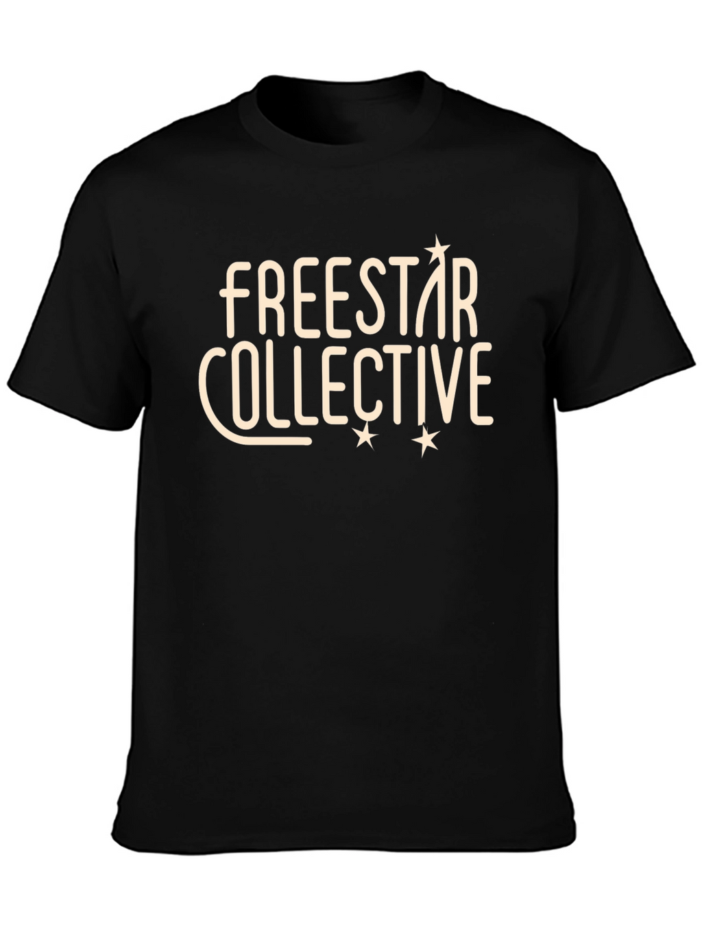 Freestar Collective Graphic Tee - Black