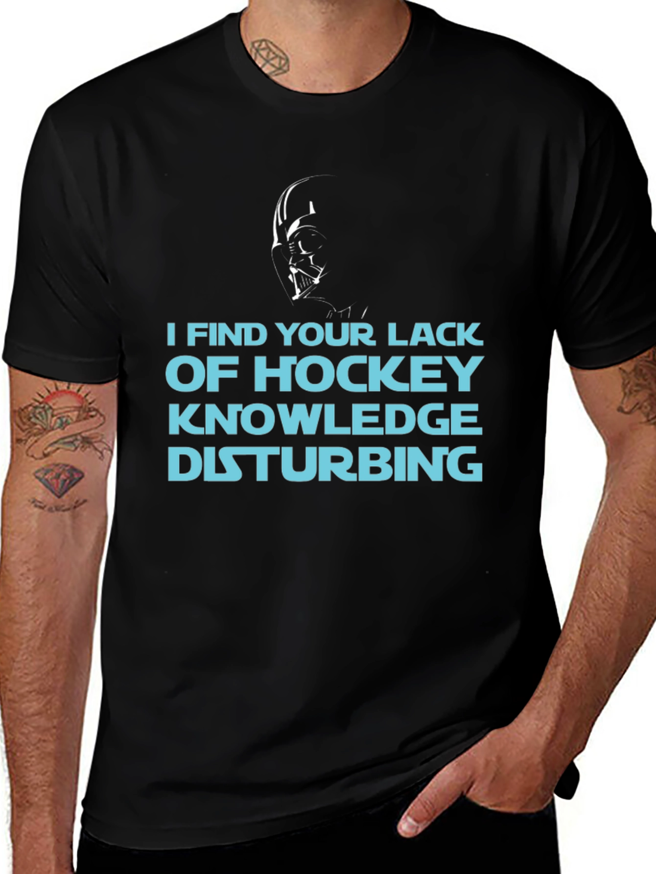 I Find Your Lack of Hockey Knowledge Disturbing Shirt