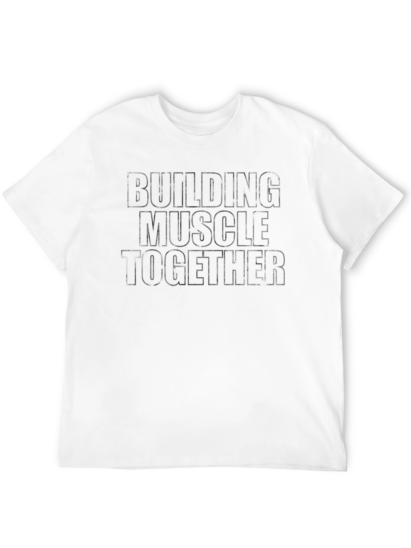Building Muscle Together Graphic Tee