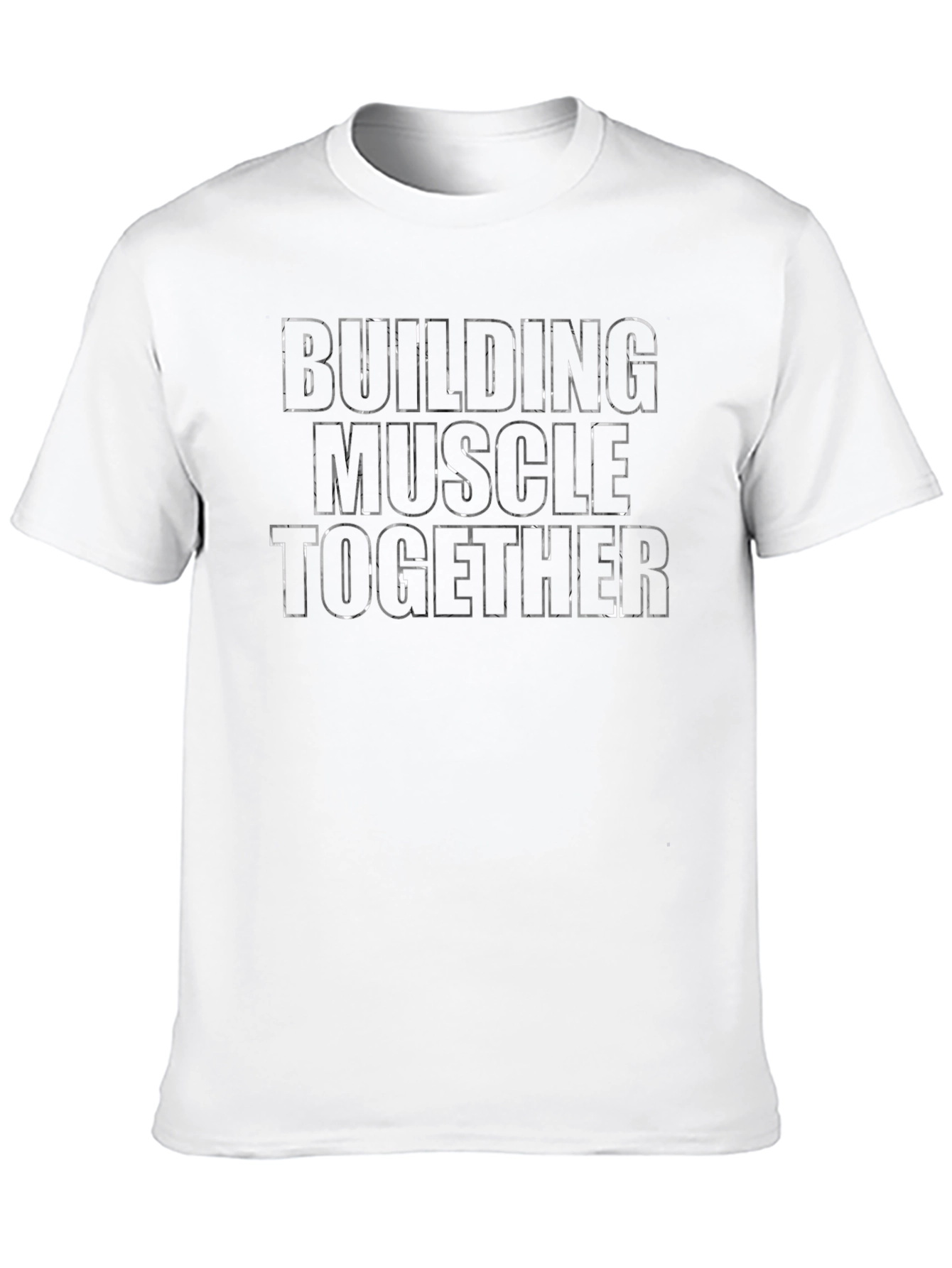 Building Muscle Together Graphic Tee