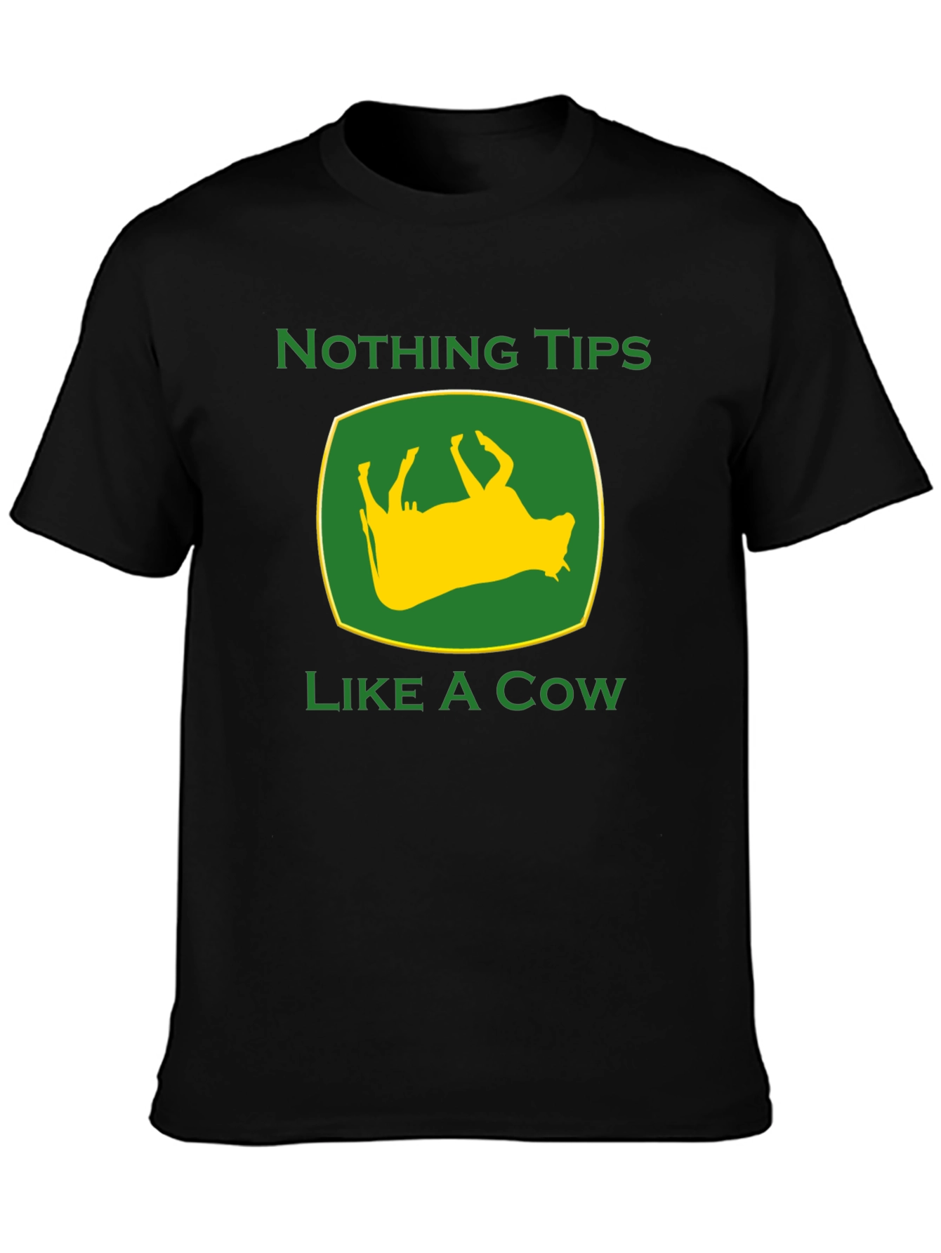Funny Nothing Tips Like A Cow Graphic Tee