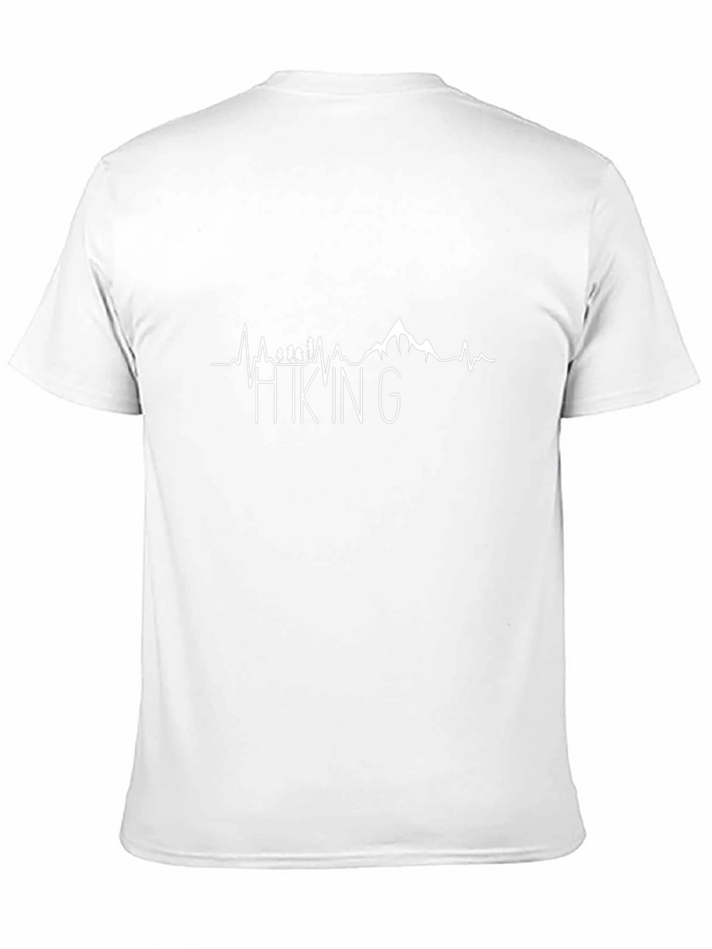 Hiking Heartbeat Graphic Tee - Black