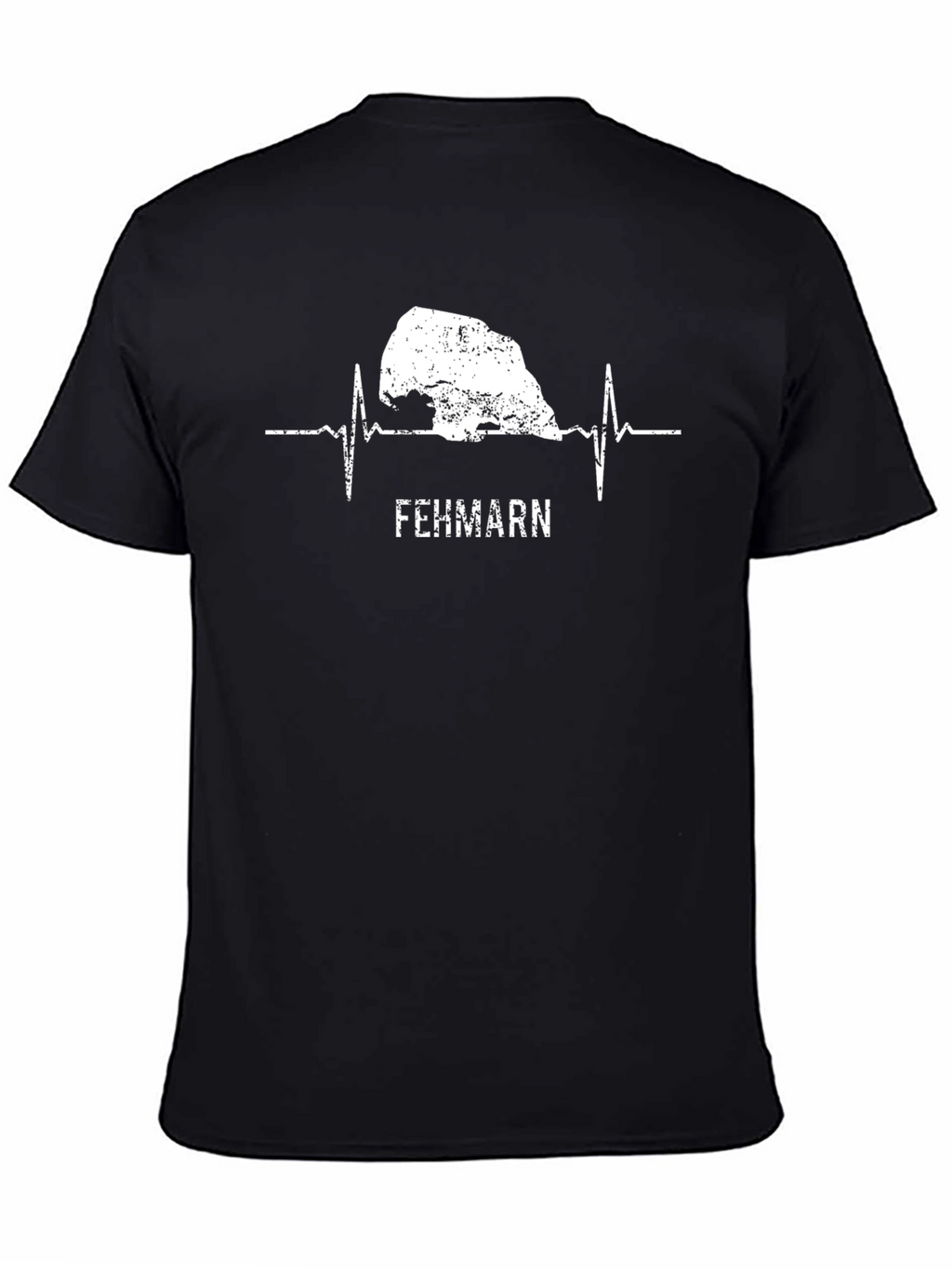 Fehmarn Island Heartbeat T-Shirt