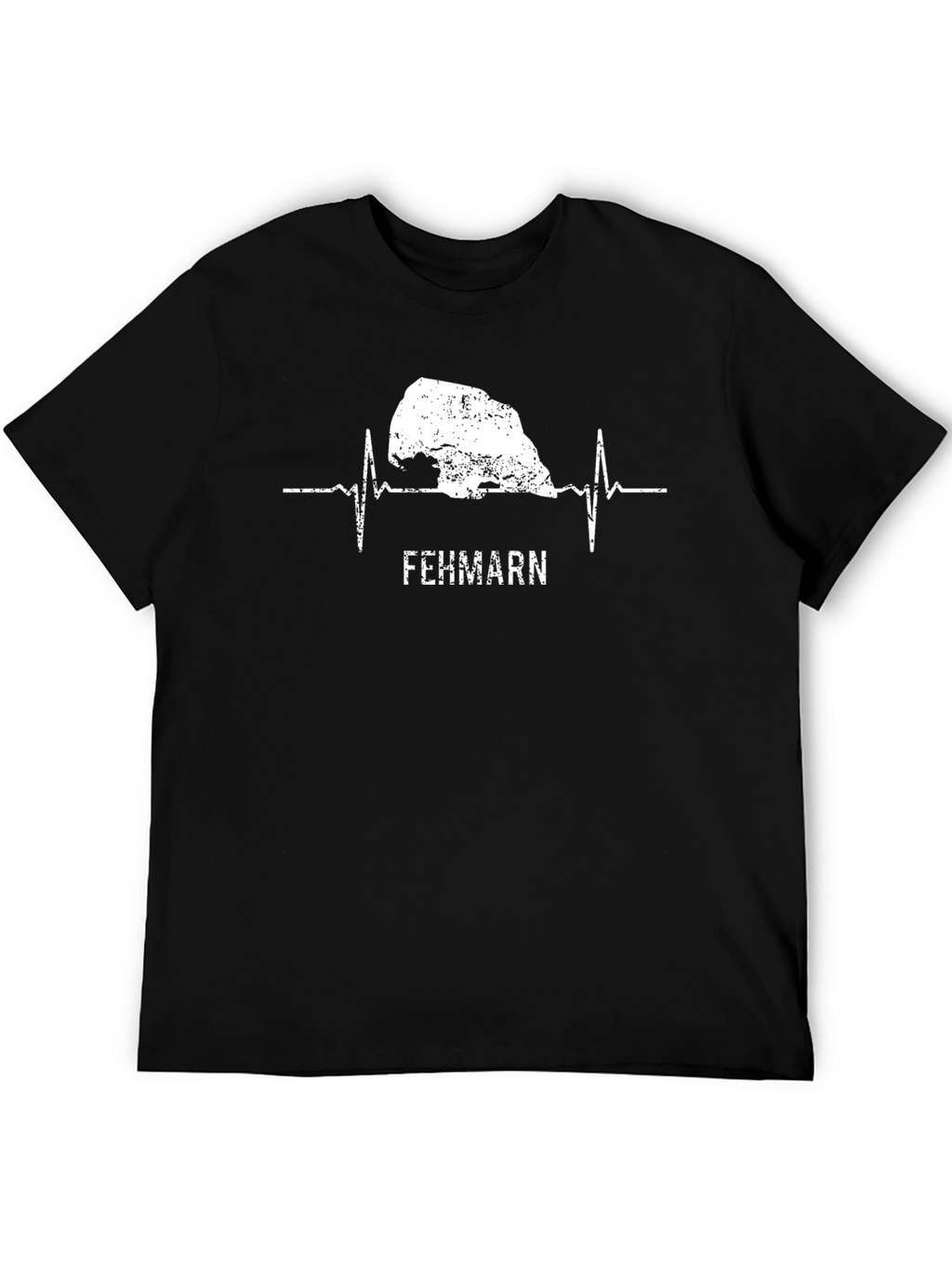 Fehmarn Island Heartbeat T-Shirt
