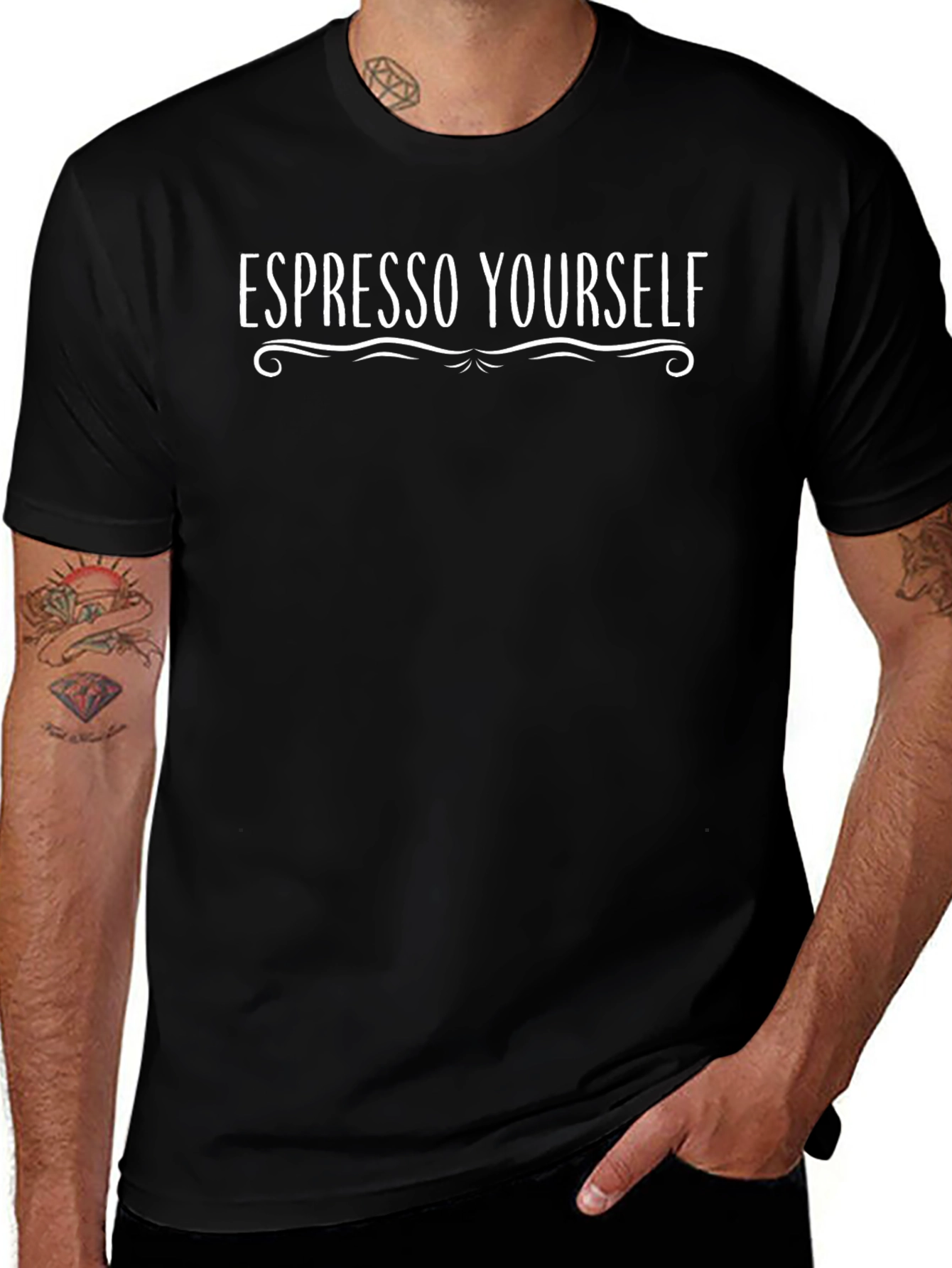 Espresso Yourself Graphic T-Shirt - Coffee Lover Tee