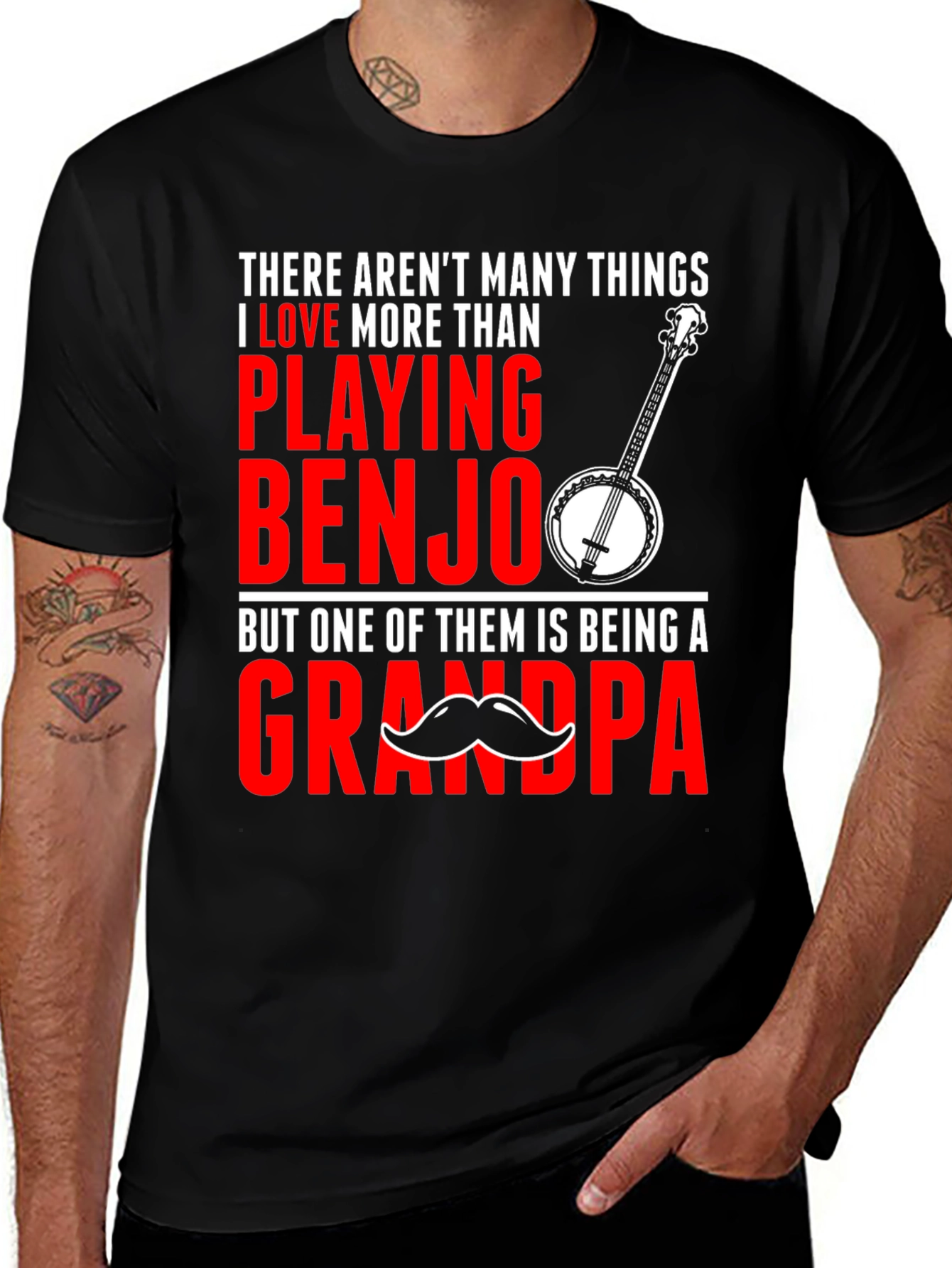 Banjo Grandpa T-Shirt