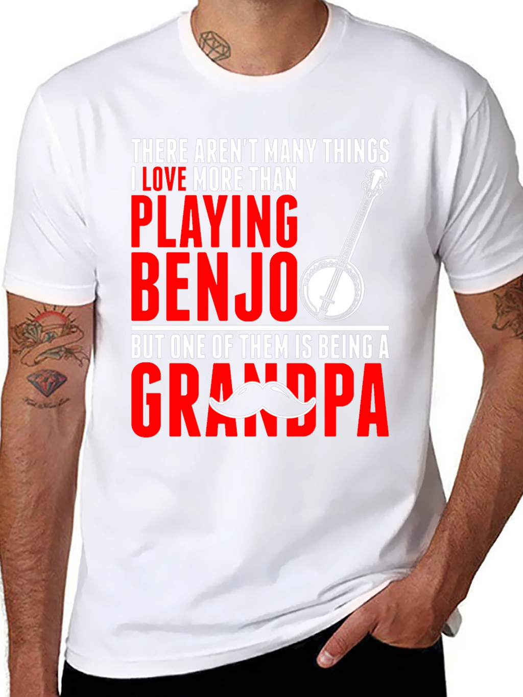 Banjo Grandpa T-Shirt