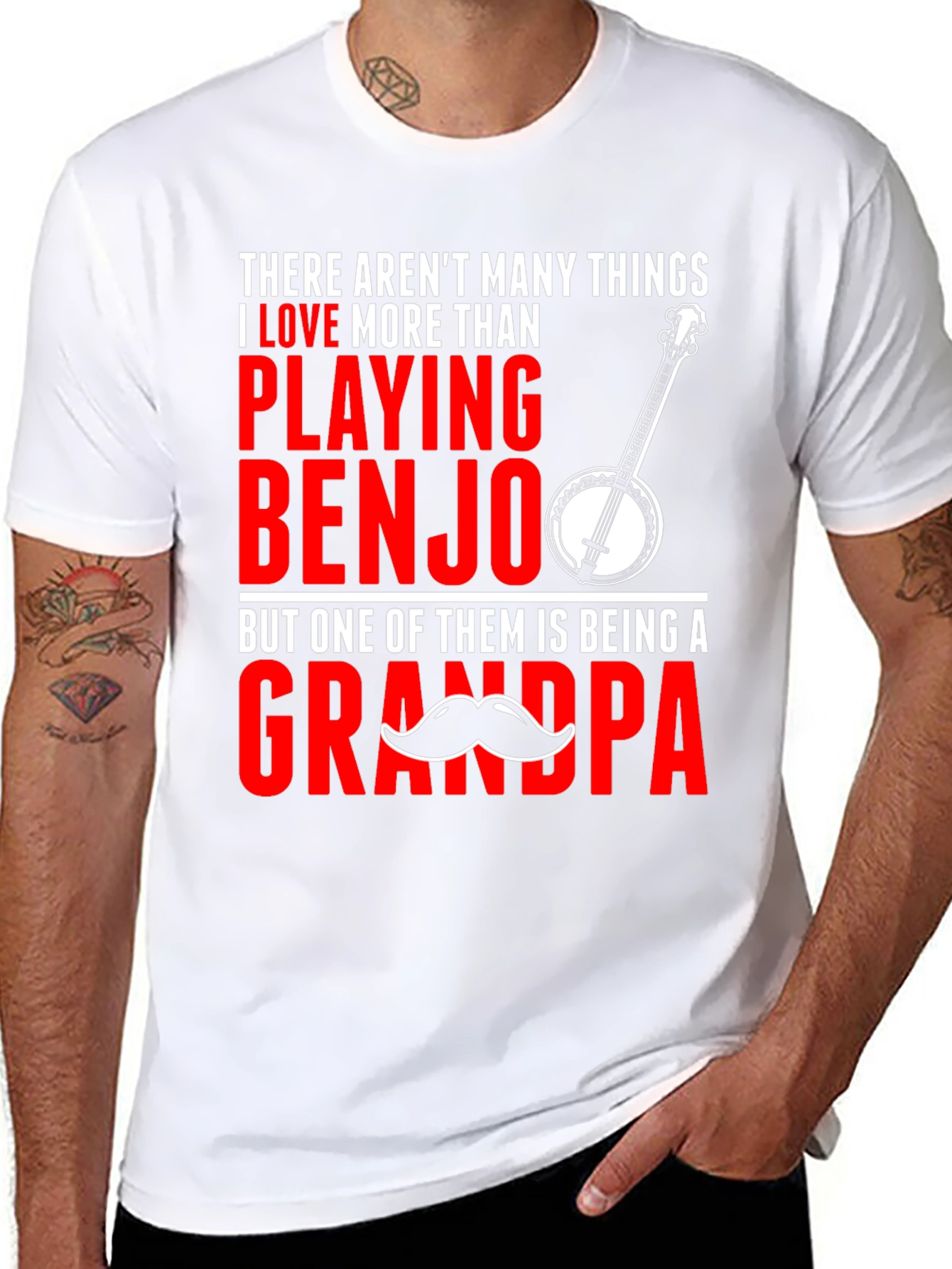 Banjo Grandpa T-Shirt
