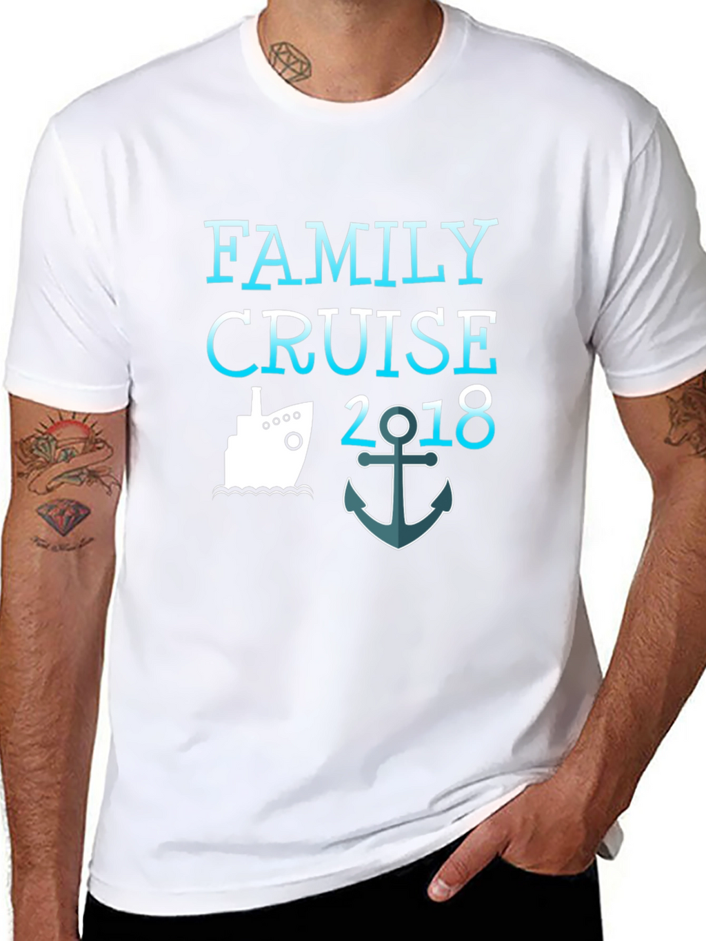 Family Cruise 2018 T-Shirt Vacation Tee