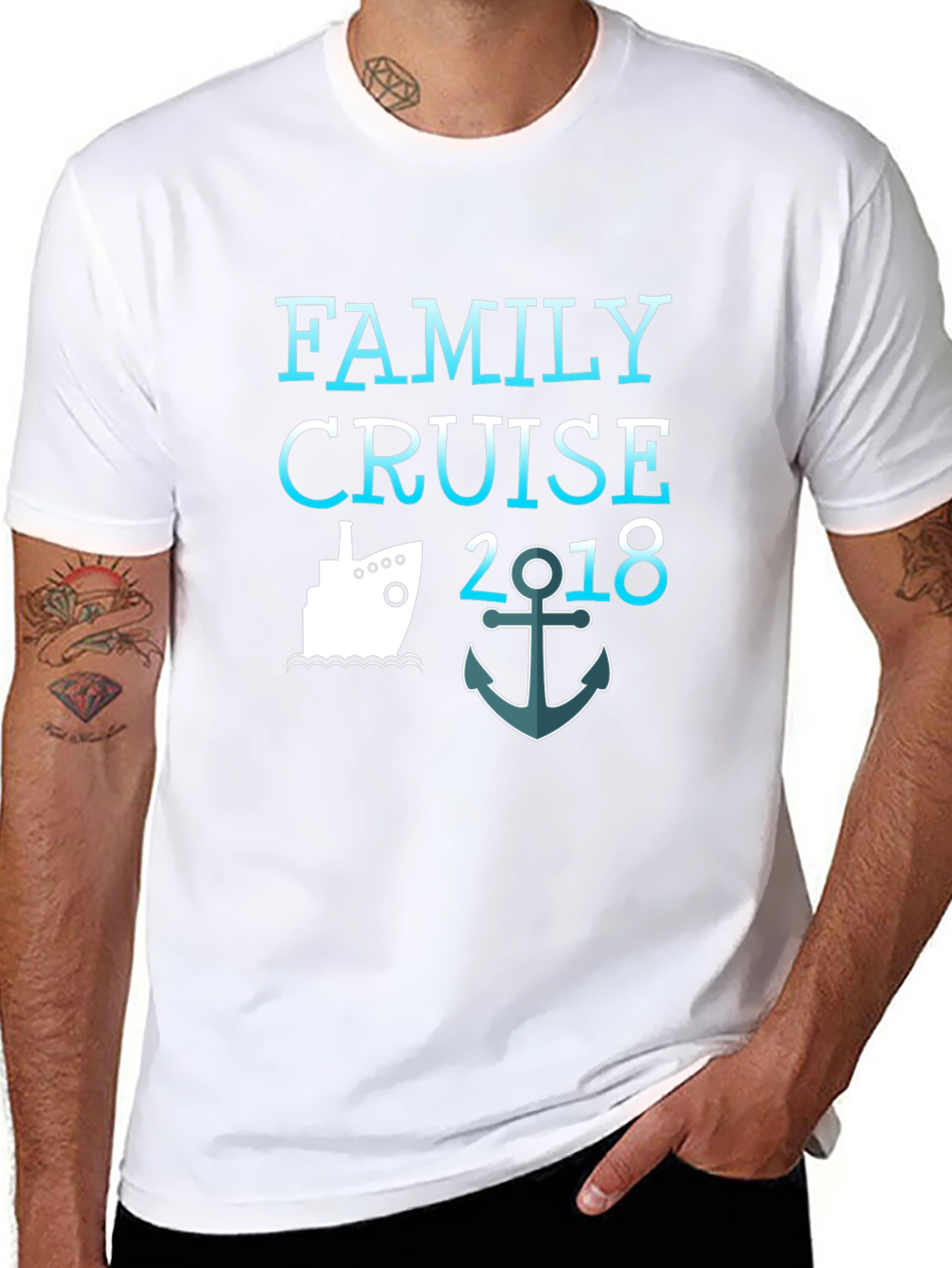Family Cruise 2018 T-Shirt Vacation Tee
