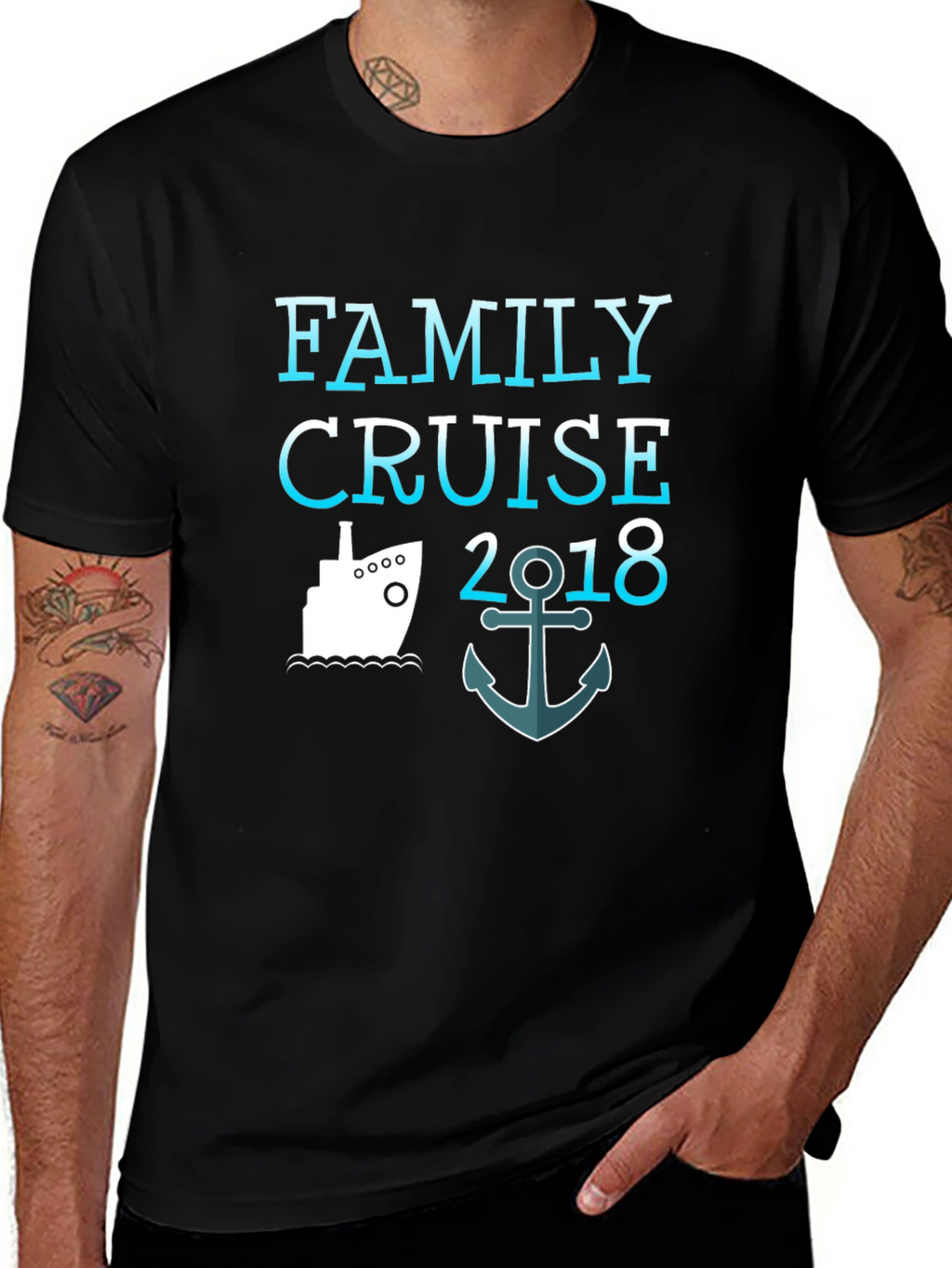 Family Cruise 2018 T-Shirt Vacation Tee