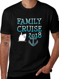 Family Cruise 2018 T-Shirt Vacation Tee