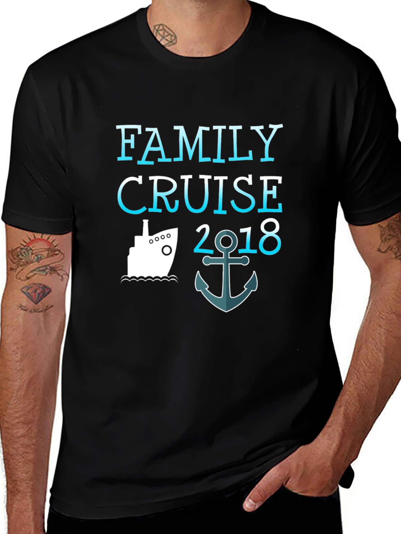 Family Cruise 2018 T-Shirt Vacation Tee