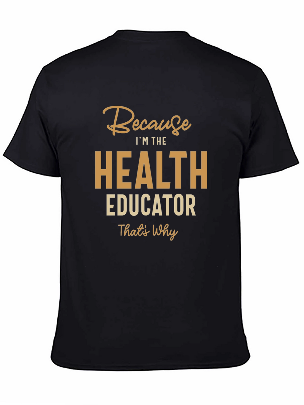 Health Educator Graphic Tee - Black
