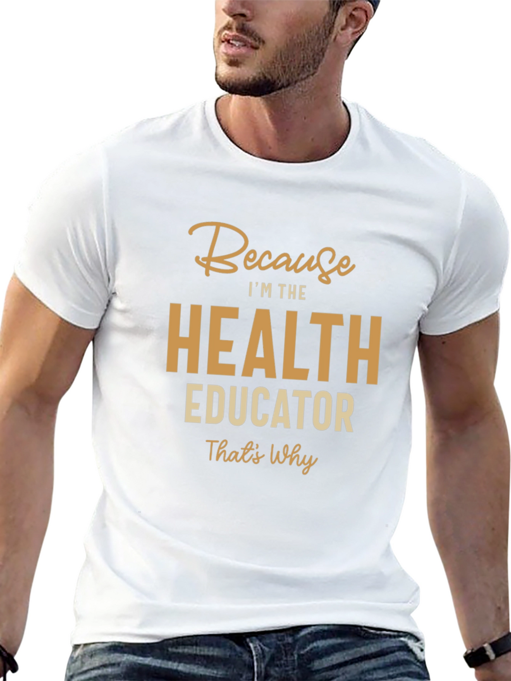 Health Educator Graphic Tee - Black