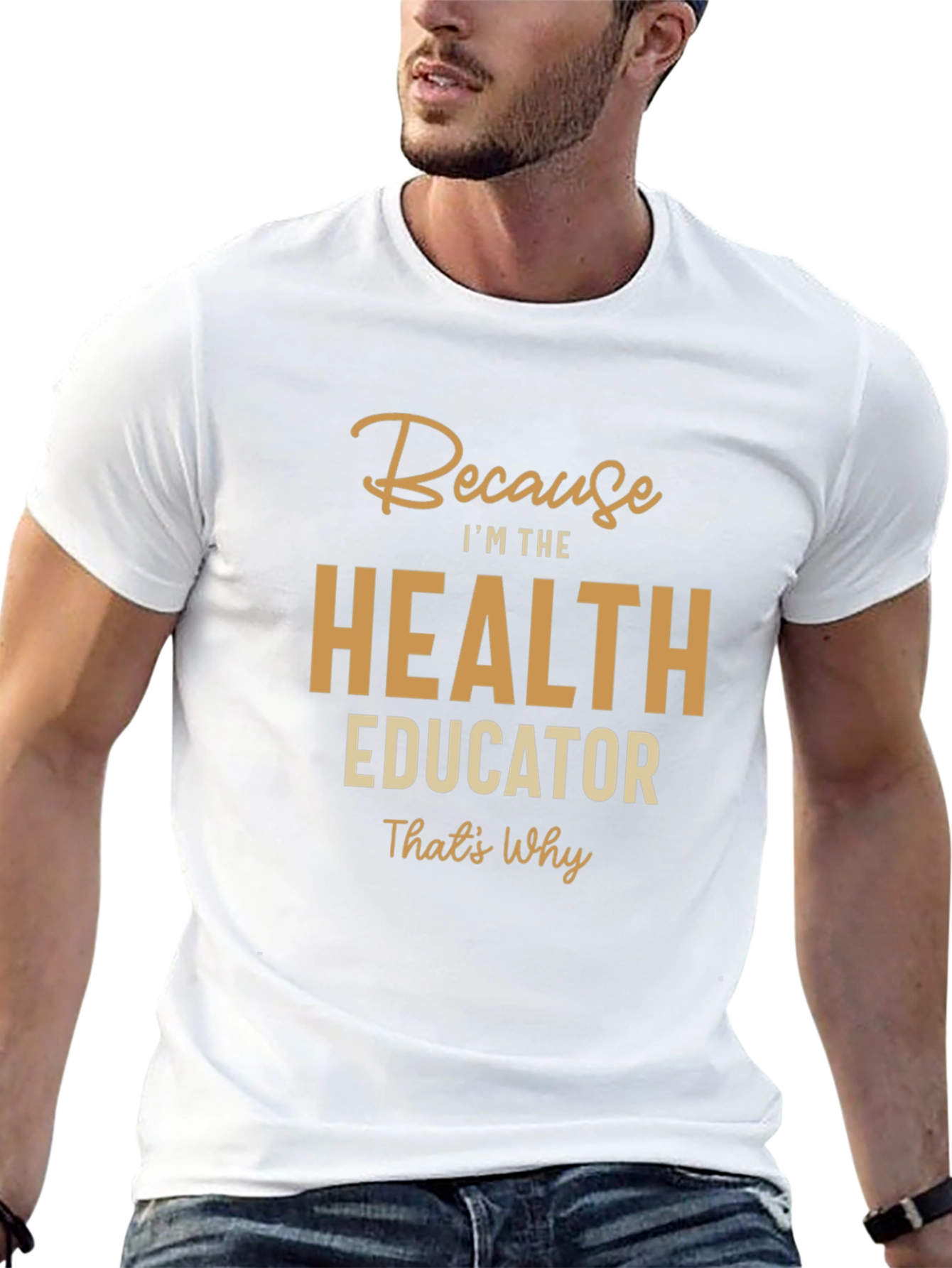 Health Educator Graphic Tee - Black