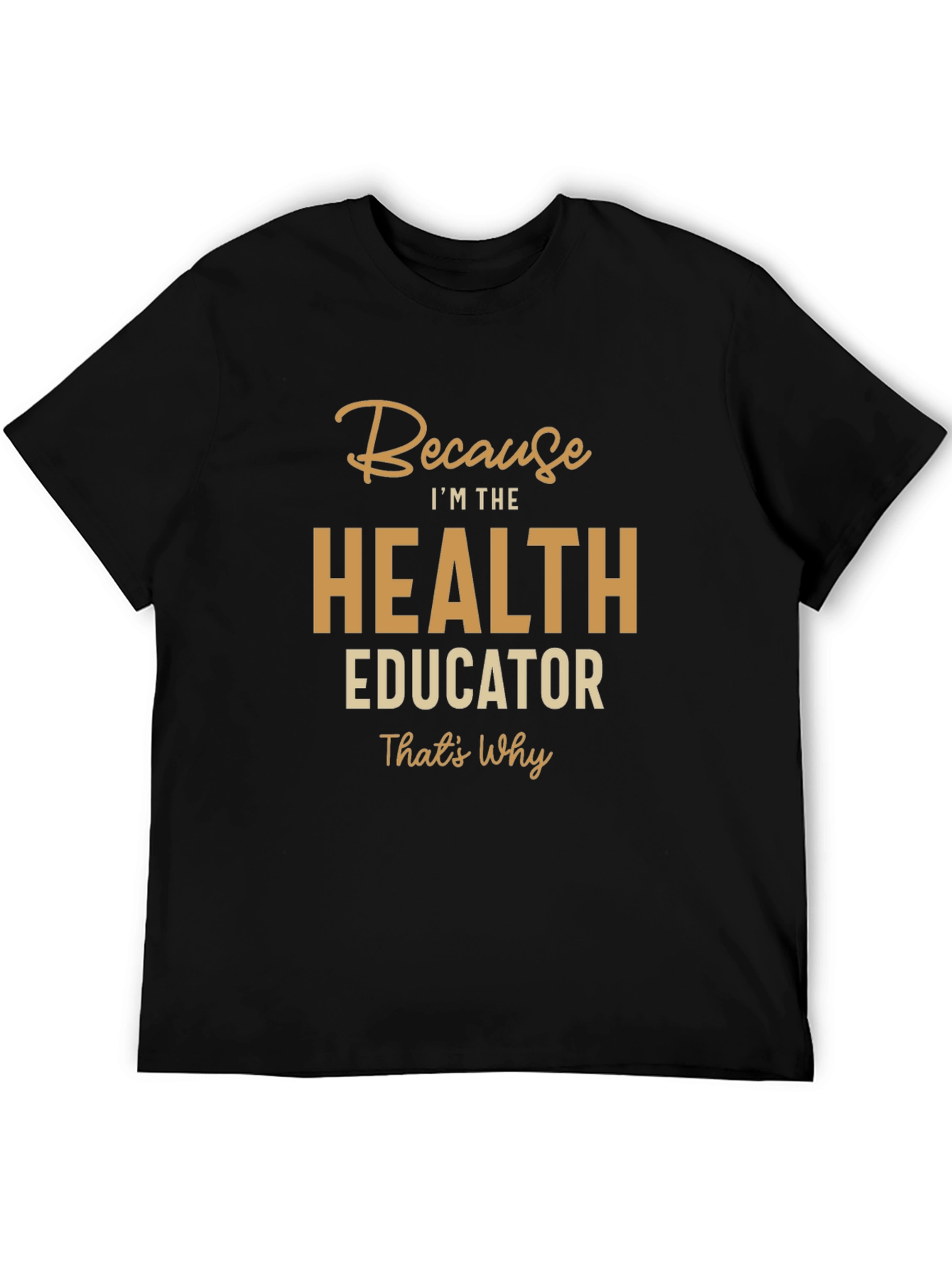 Health Educator Graphic Tee - Black