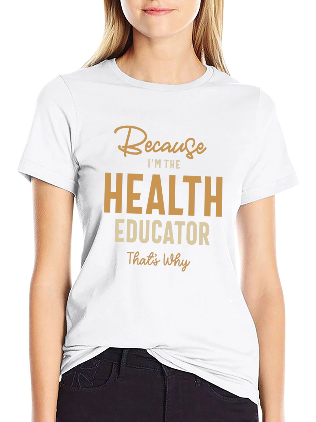 Health Educator Graphic Tee - Black