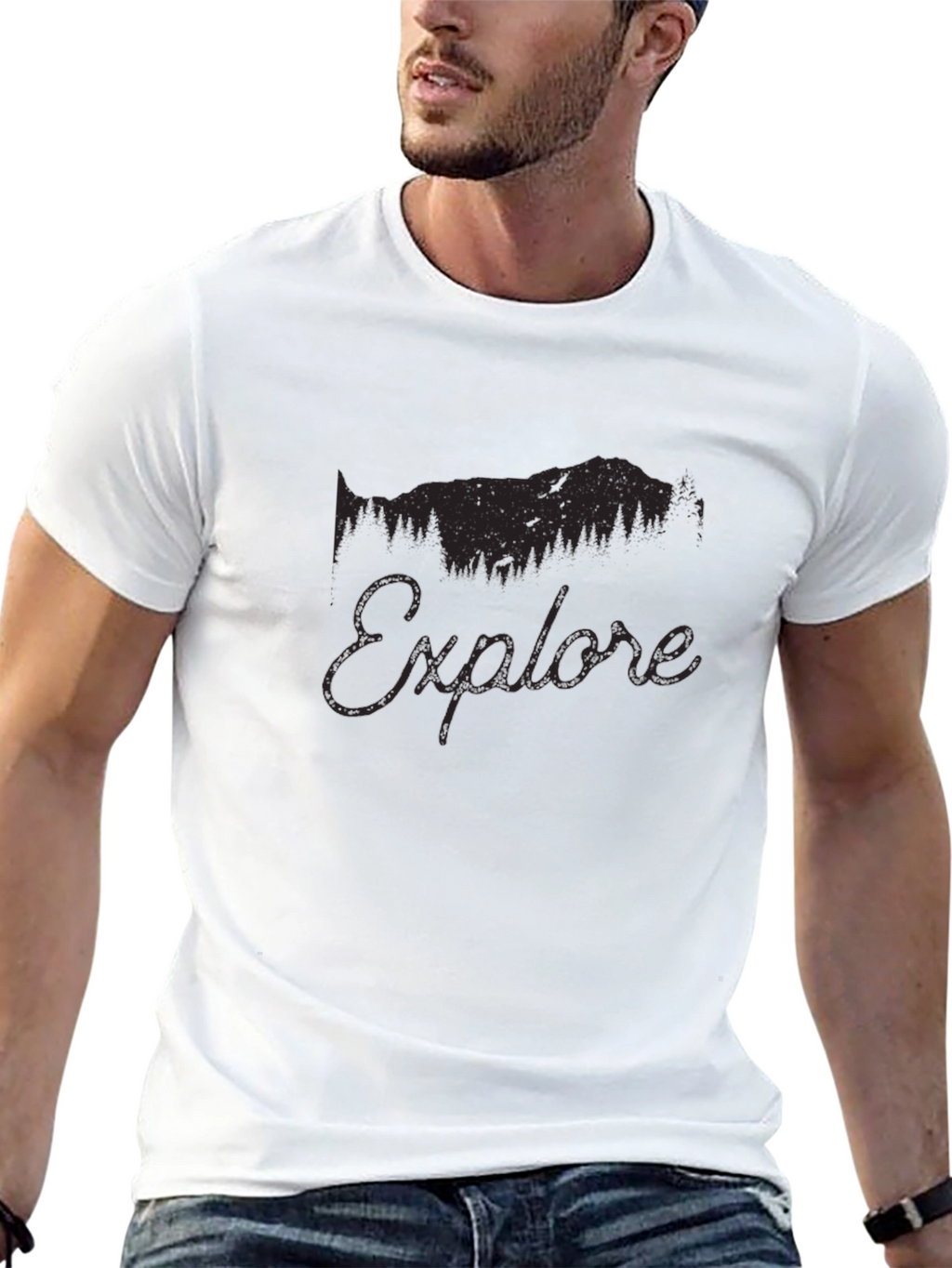 Explore Graphic Tee - Adventure Awaits