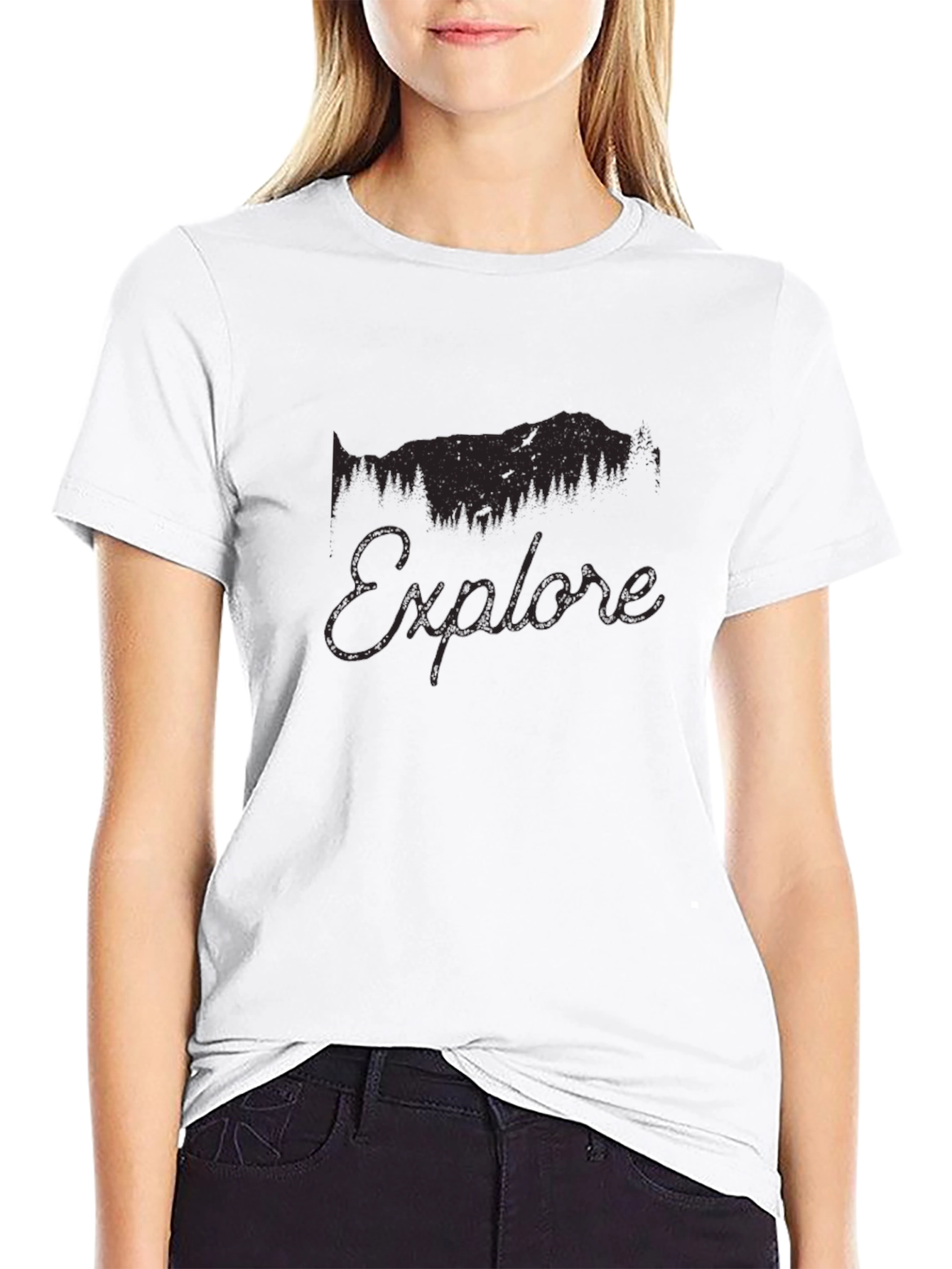 Explore Graphic Tee - Adventure Awaits