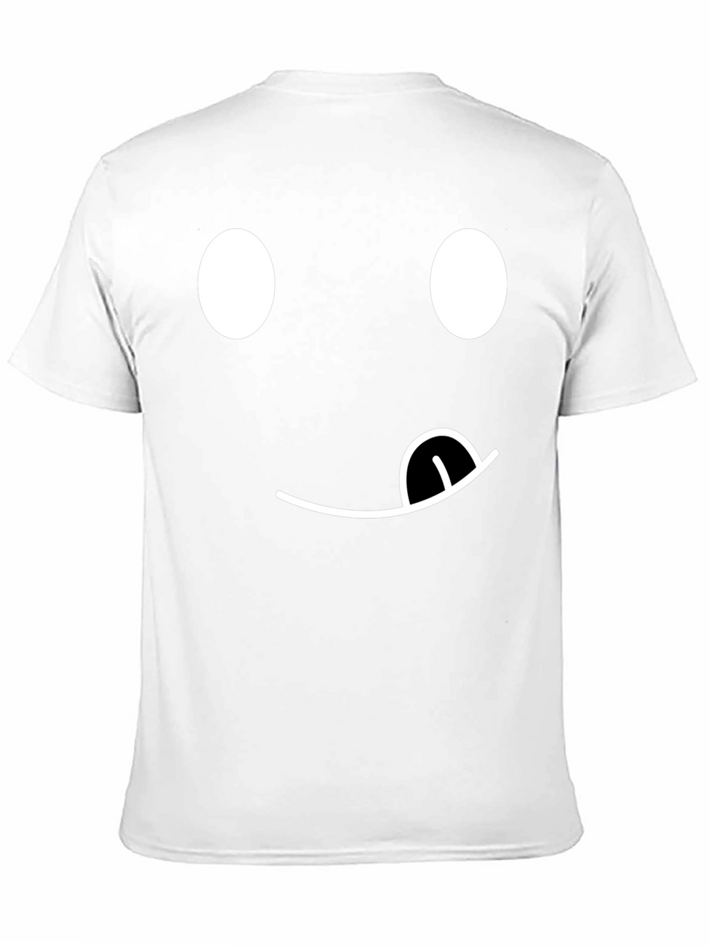 Funny Emoji Face T-Shirt - Black
