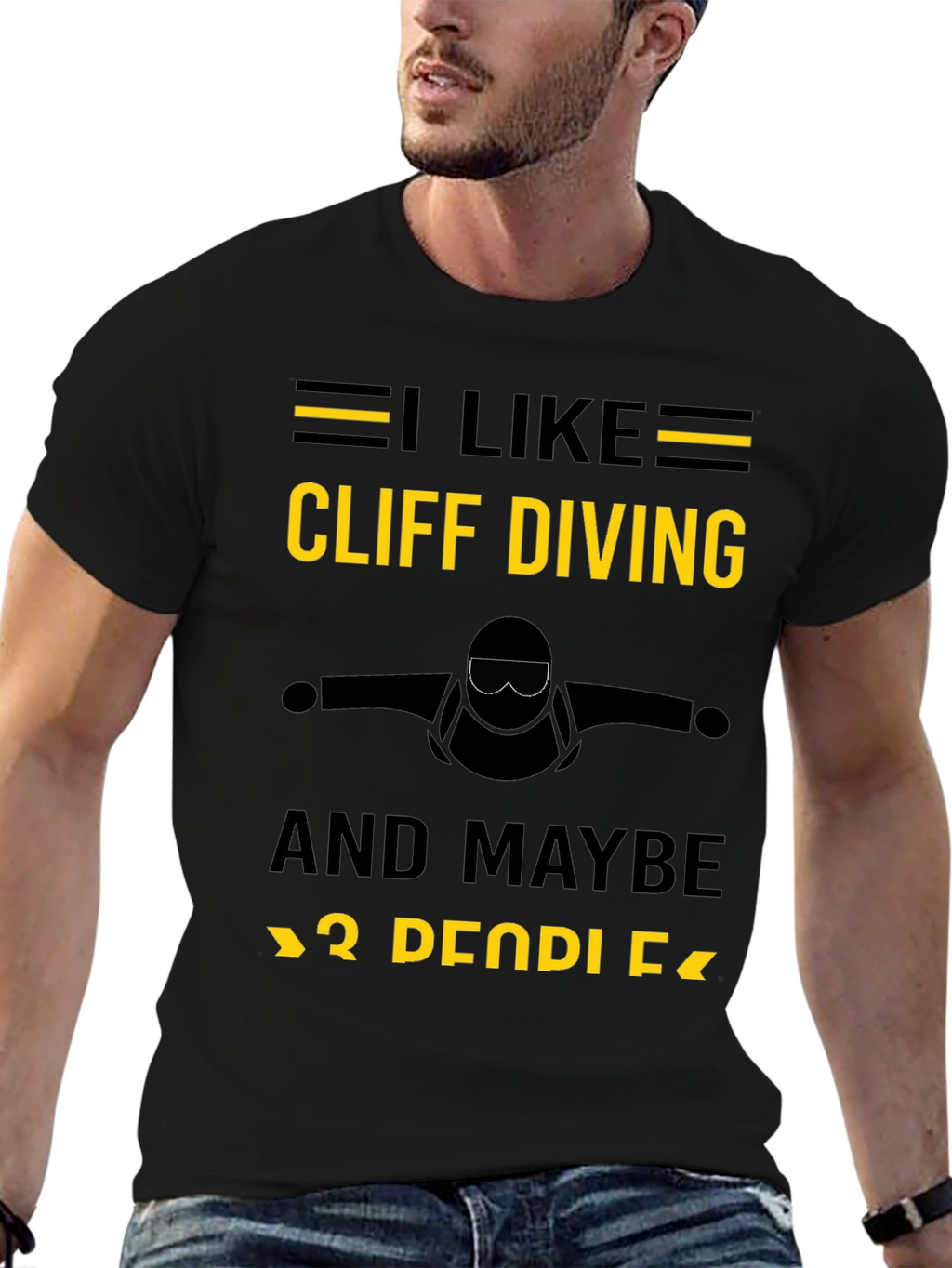 Cliff Diving T-Shirt - Funny Diving Shirt