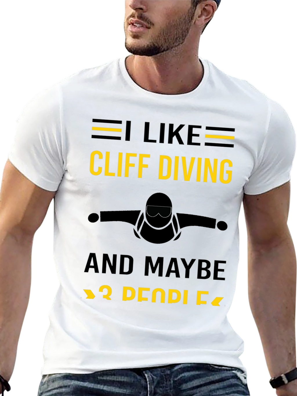 Cliff Diving T-Shirt - Funny Diving Shirt