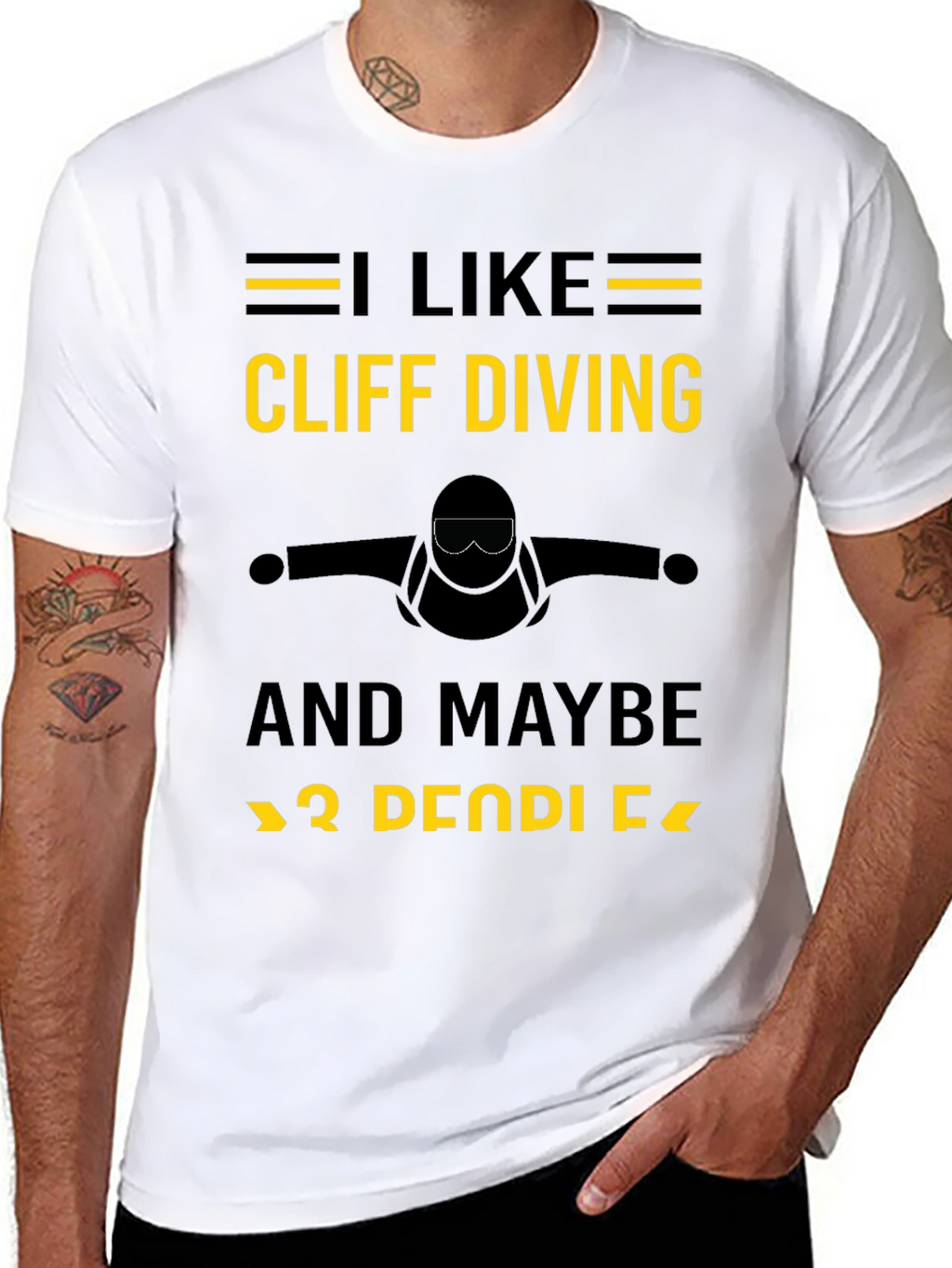 Cliff Diving T-Shirt - Funny Diving Shirt