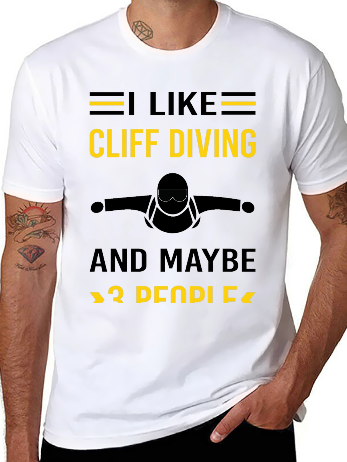 Cliff Diving T-Shirt - Funny Diving Shirt