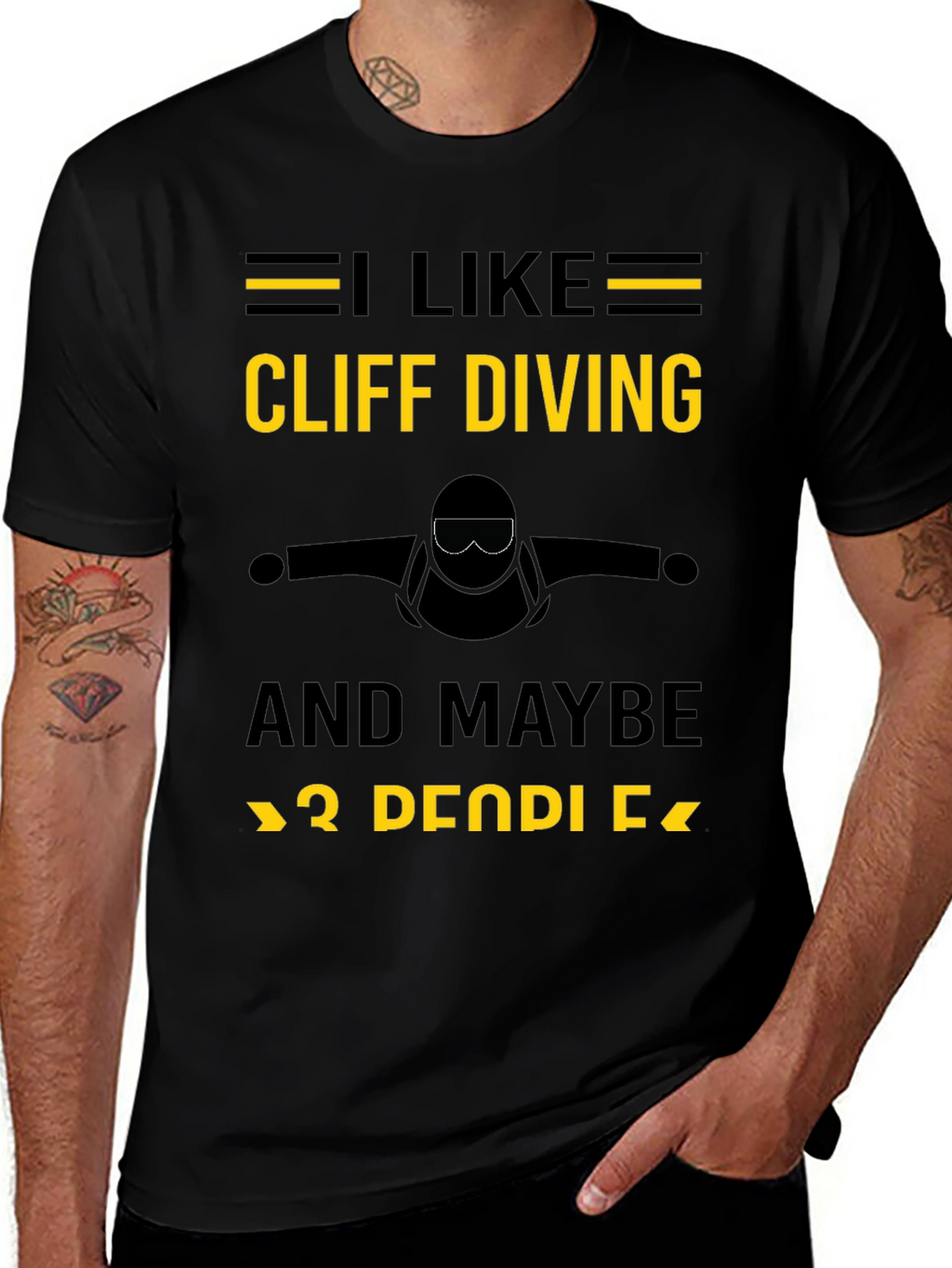 Cliff Diving T-Shirt - Funny Diving Shirt