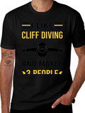 Cliff Diving T-Shirt - Funny Diving Shirt