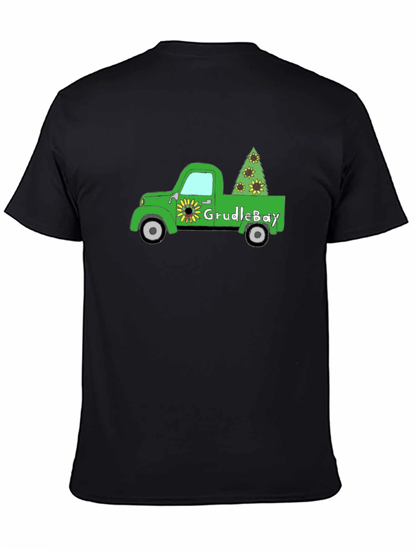 GrudleBay Sunflower Truck T-Shirt