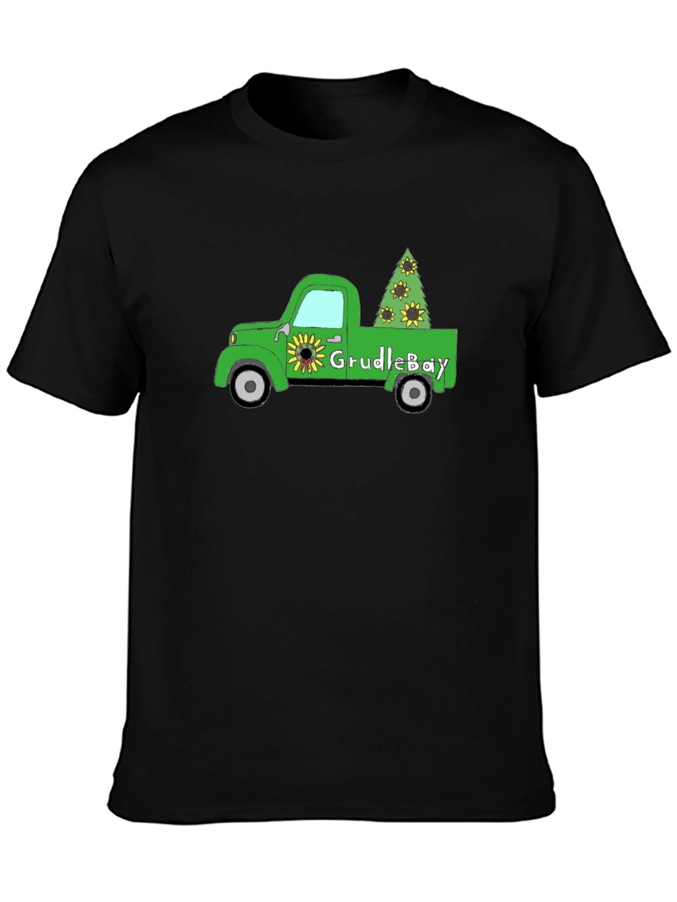 GrudleBay Sunflower Truck T-Shirt