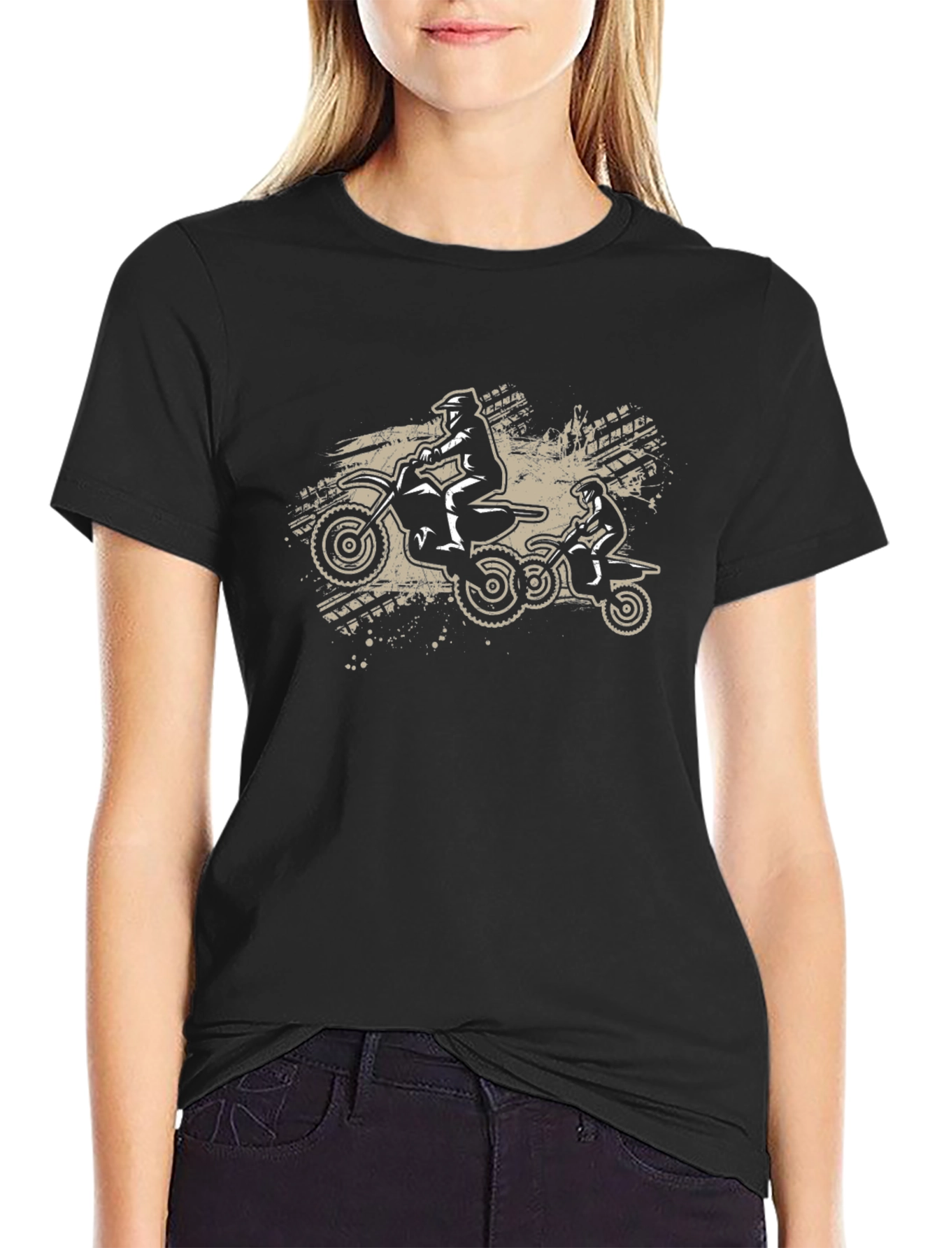 Dirt Bike Rider Graphic T-Shirt