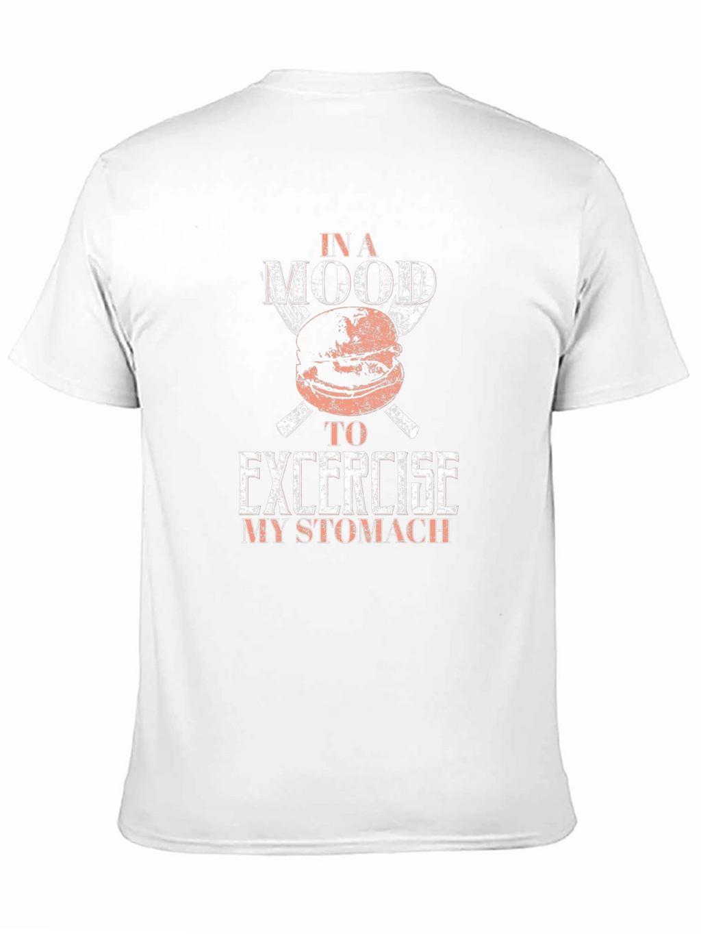 Funny Foodie T-Shirt - Exercise My Stomach