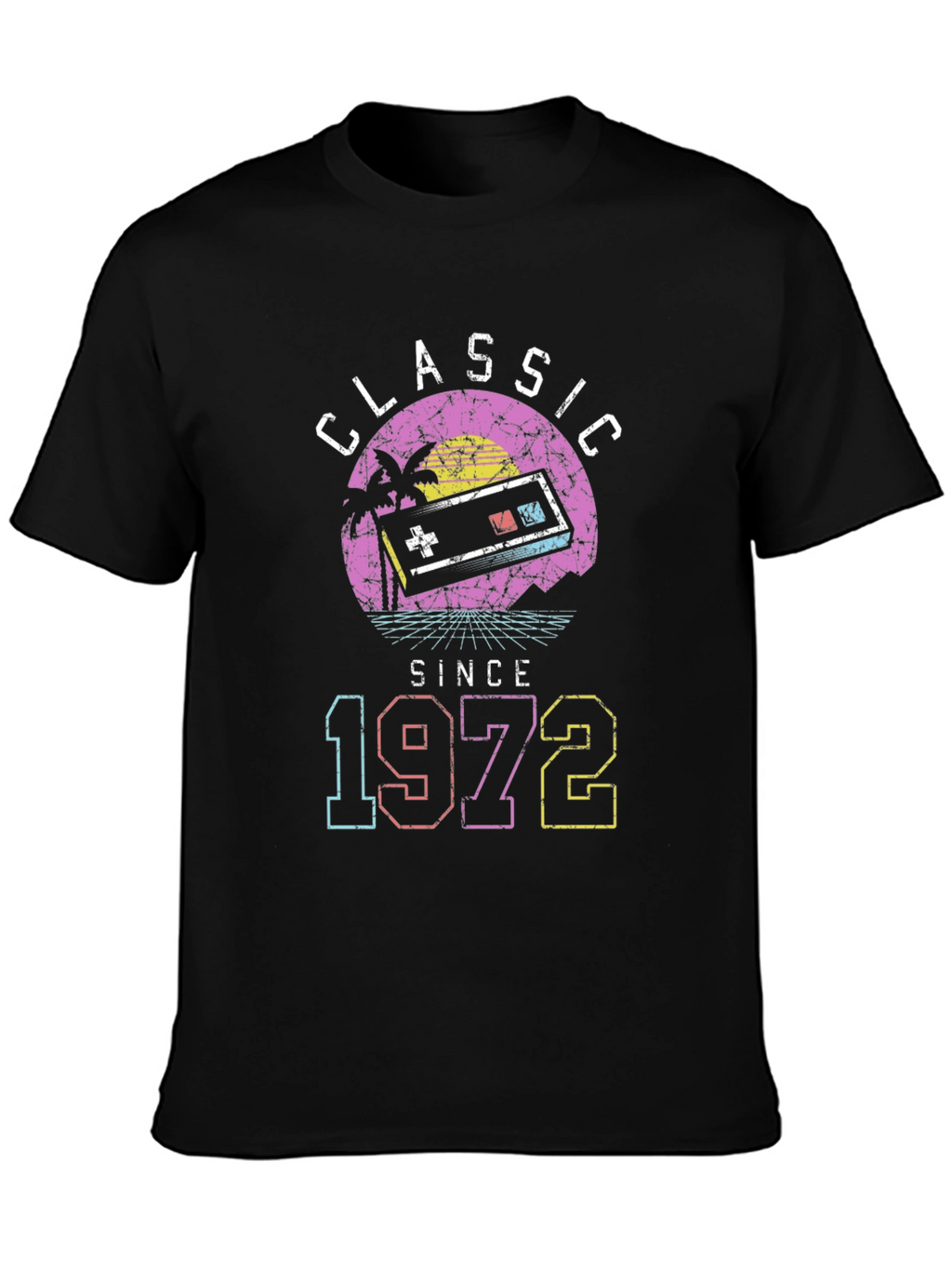 Classic Since 1972 Retro Gamer T-Shirt