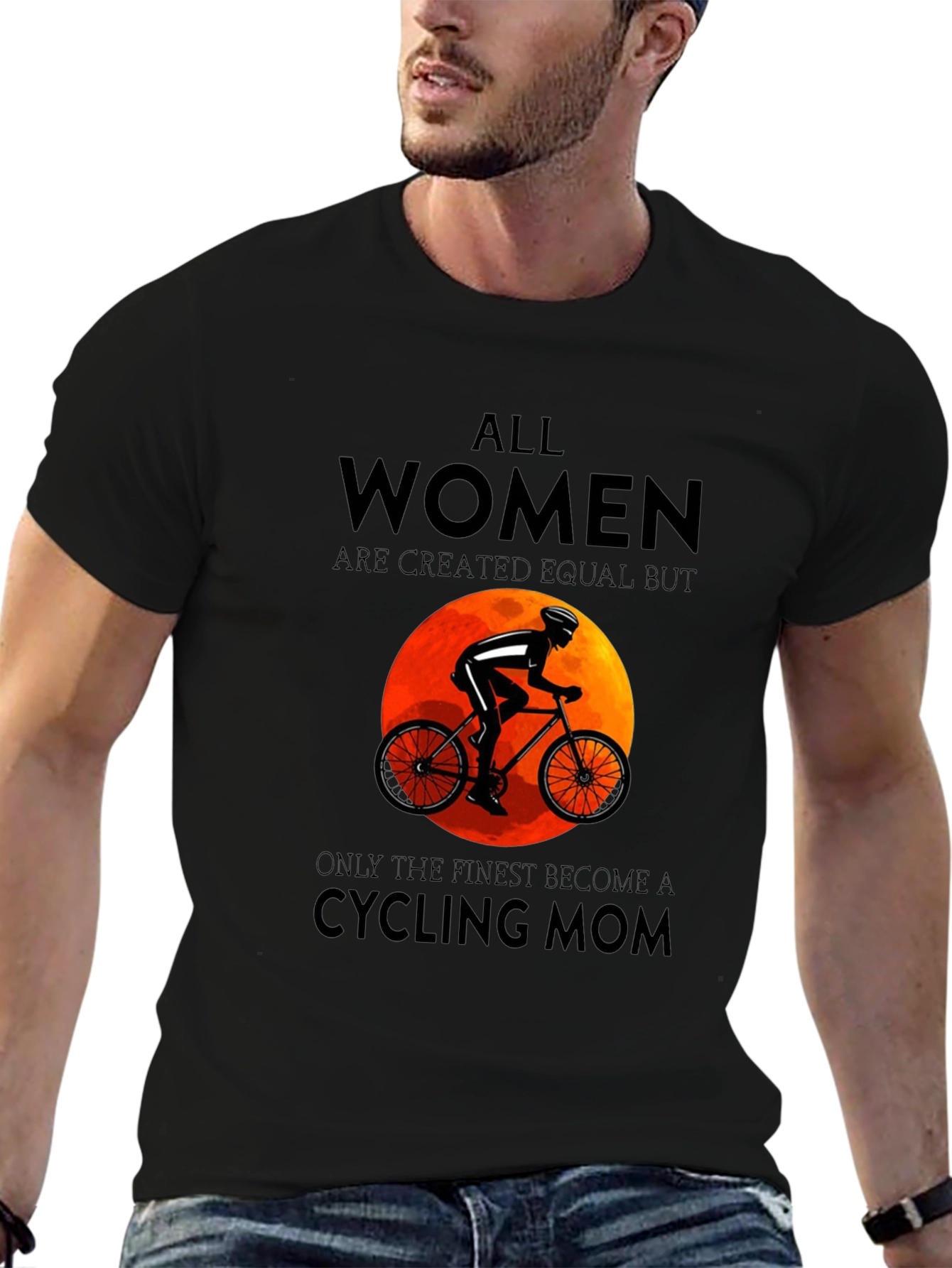 Cycling Mom T-Shirt: All Women Are Equal
