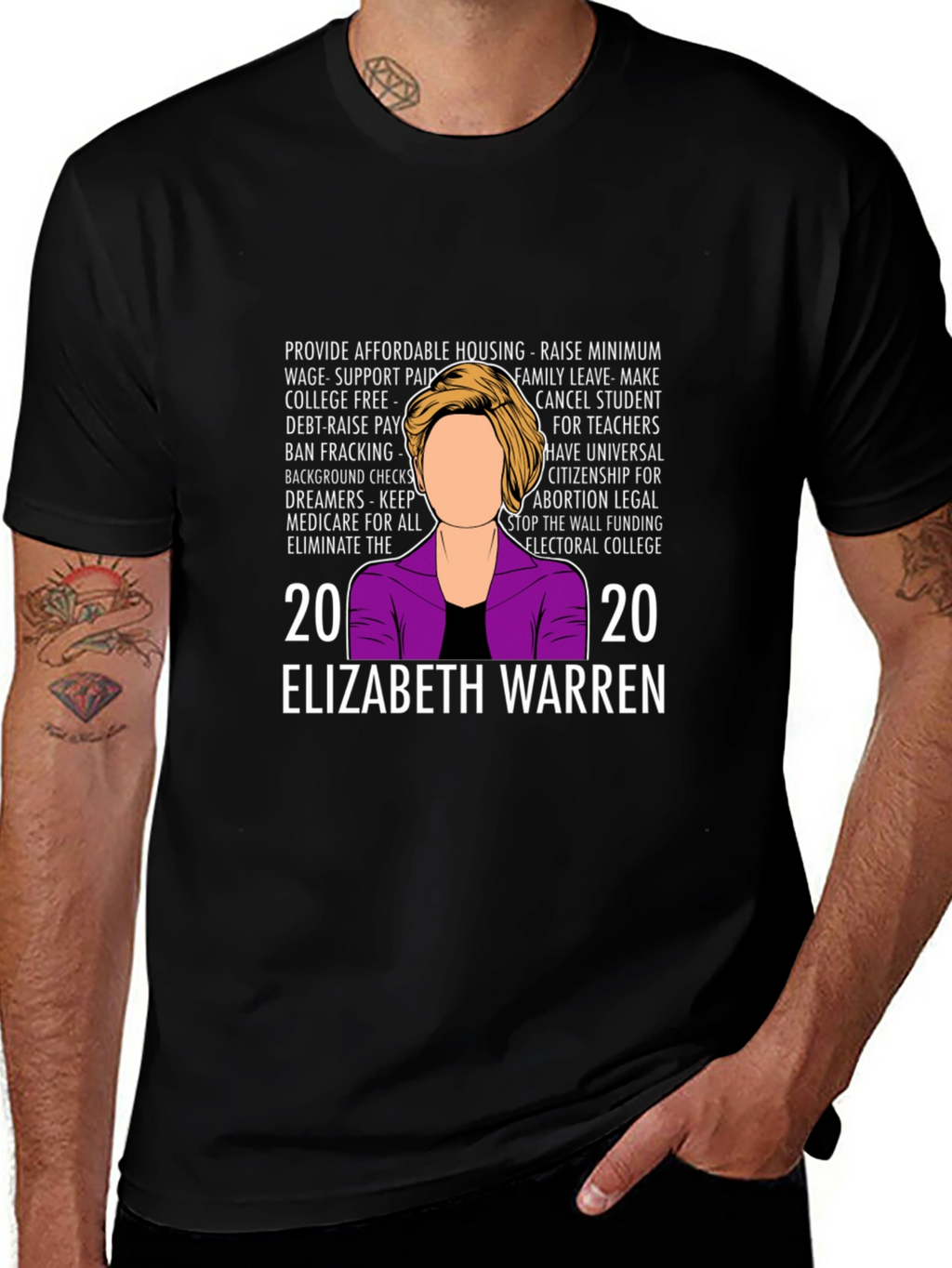 Elizabeth Warren 2020 Supporter T-Shirt