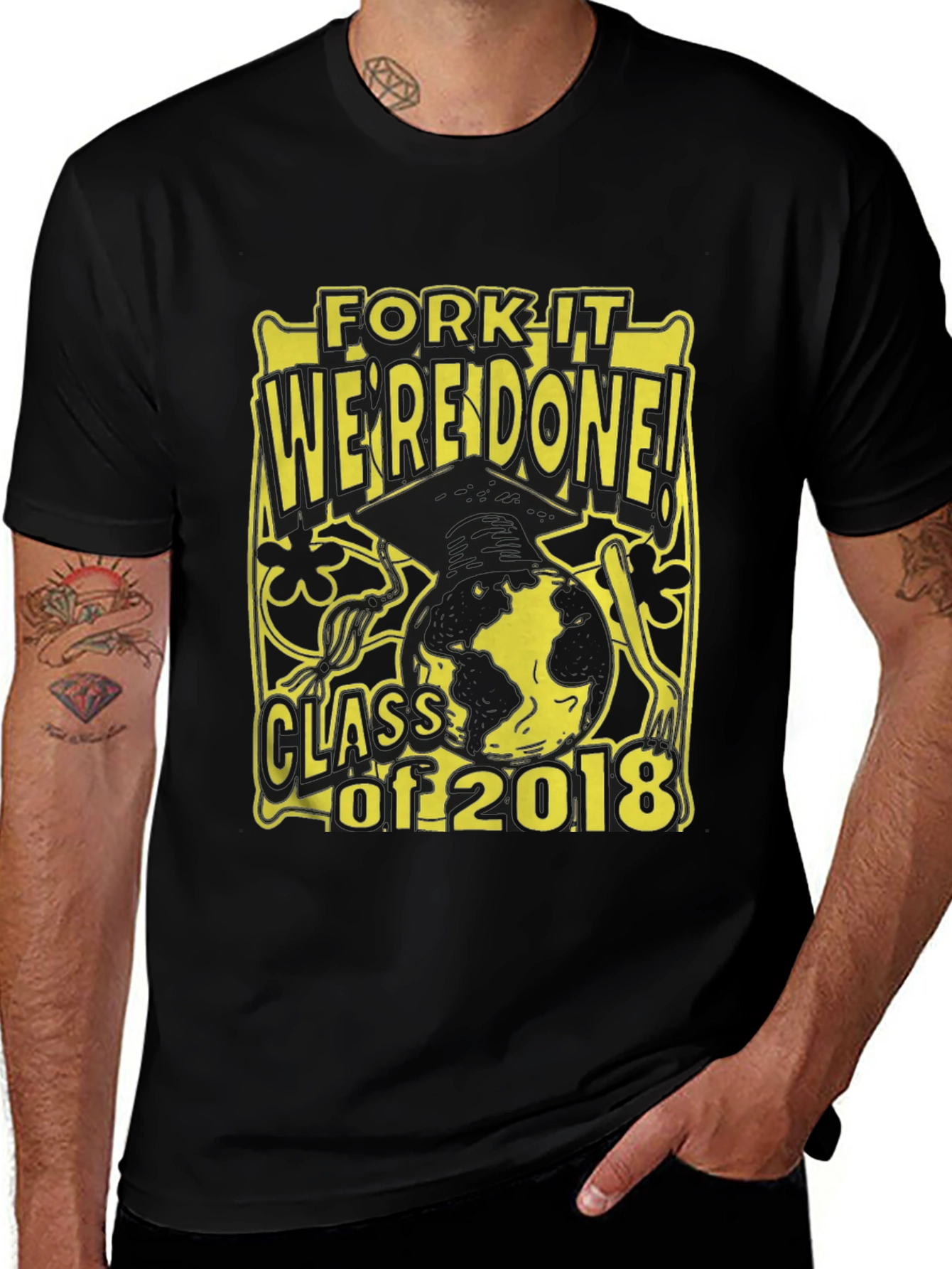 Fork It Were Done Class of 2018 T-Shirt
