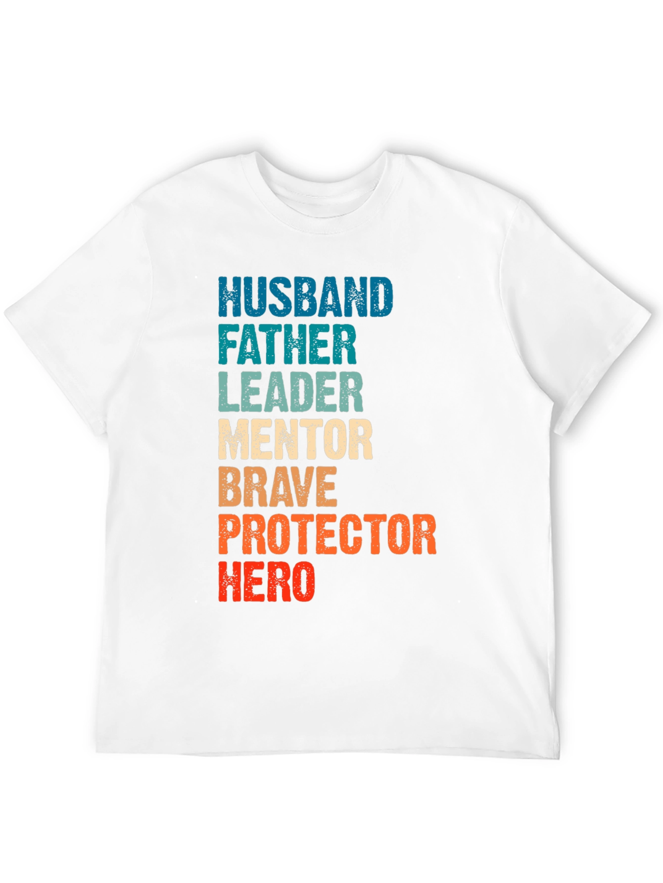 Husband Father Leader Hero Graphic Tee
