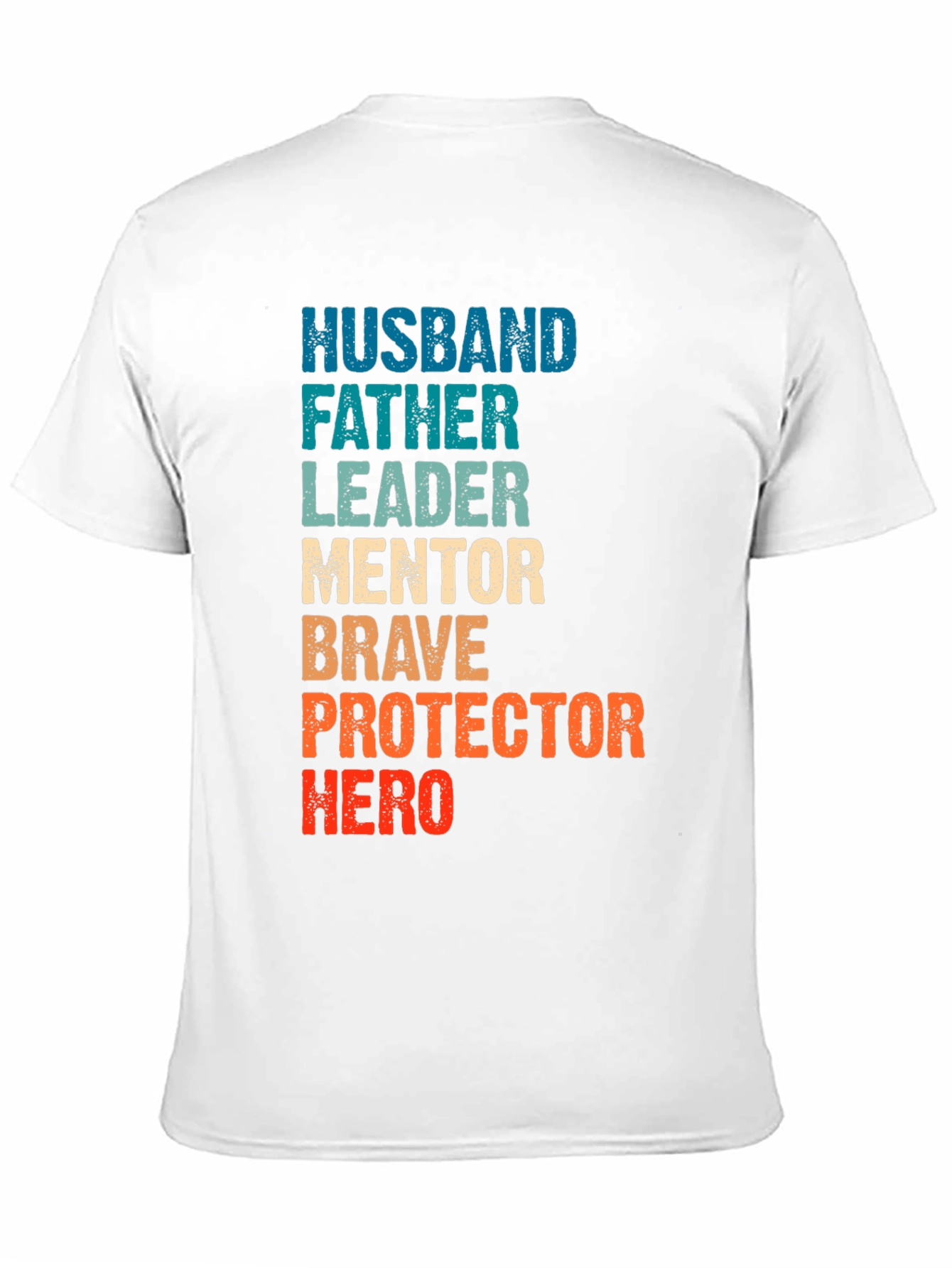 Husband Father Leader Hero Graphic Tee