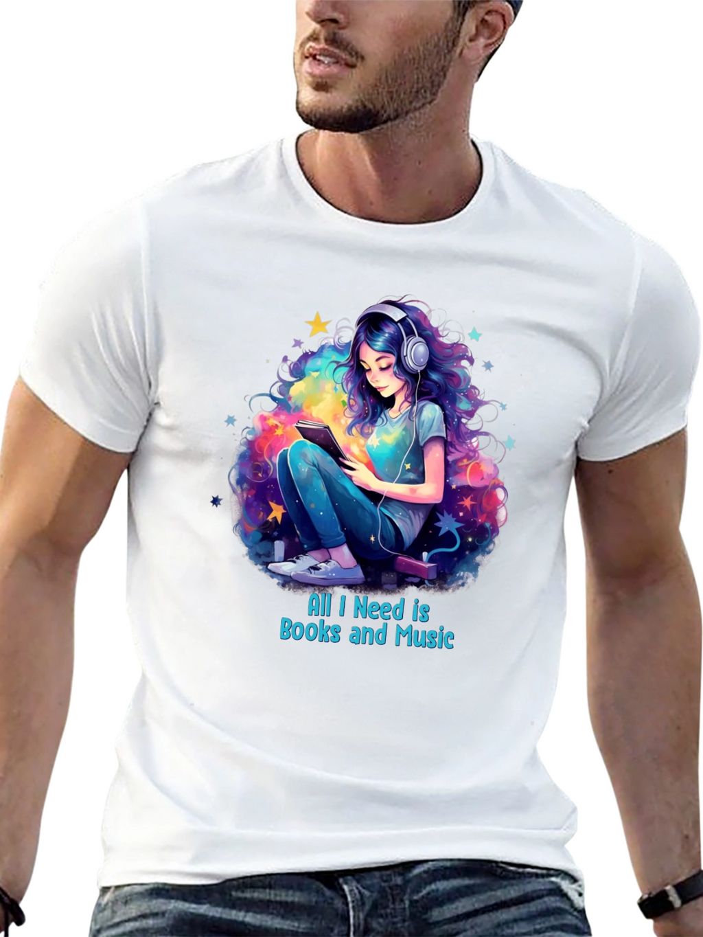 Books & Music T-Shirt