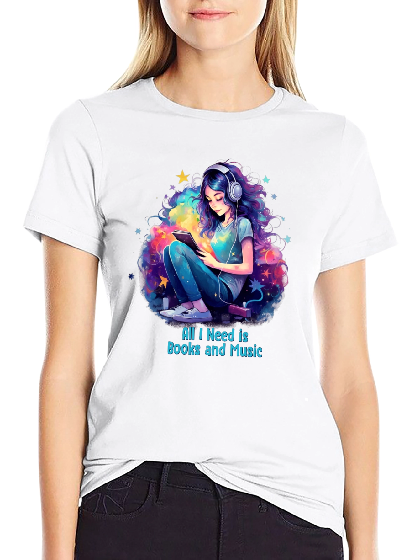 Books & Music T-Shirt