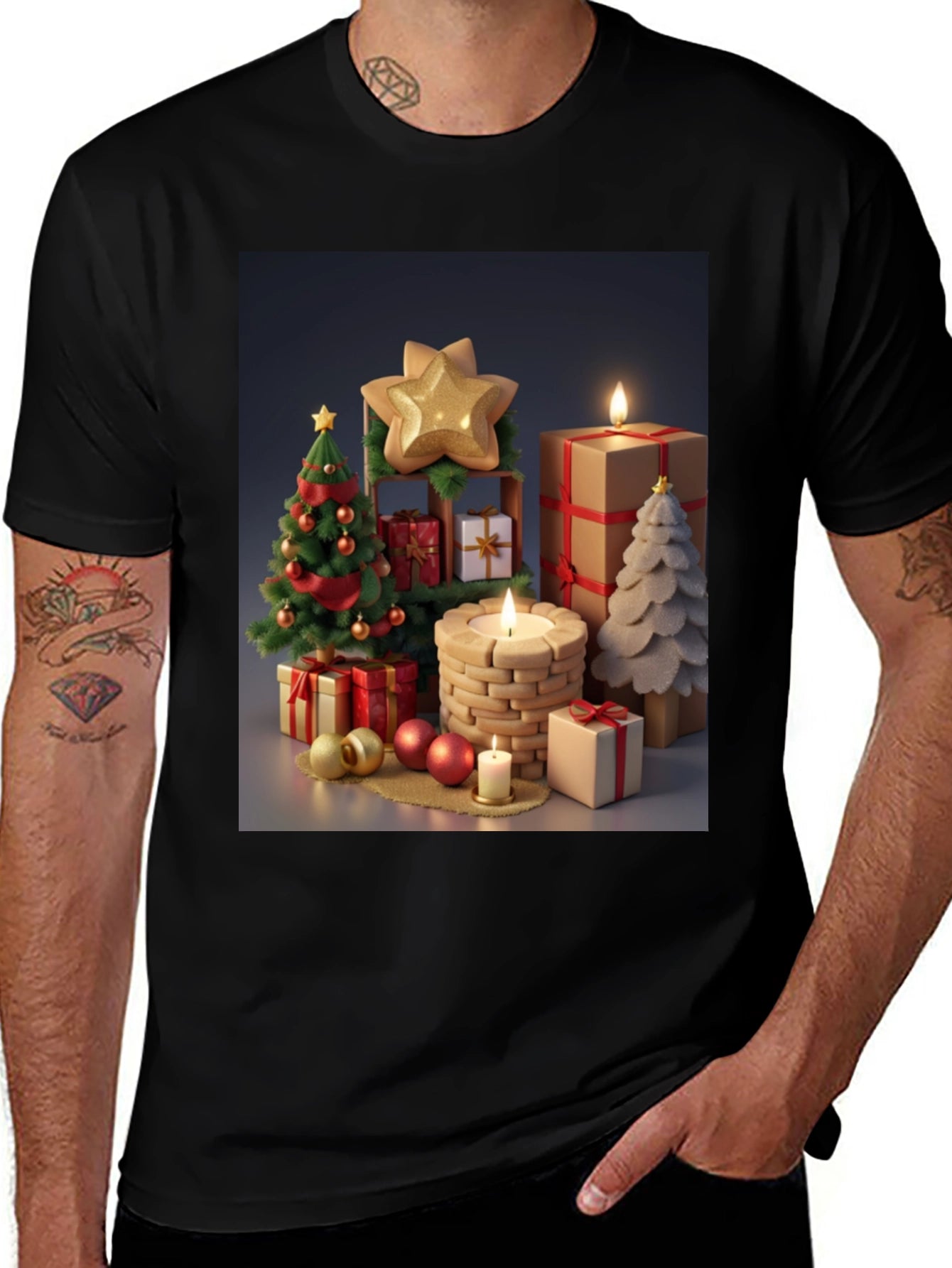 Festive Christmas Holiday T-Shirt