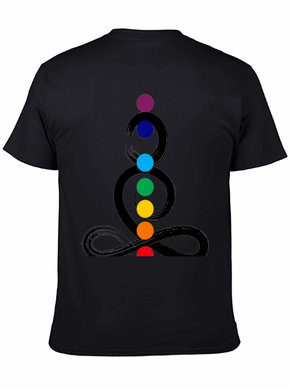 Chakra Graphic Print Mens T-Shirt